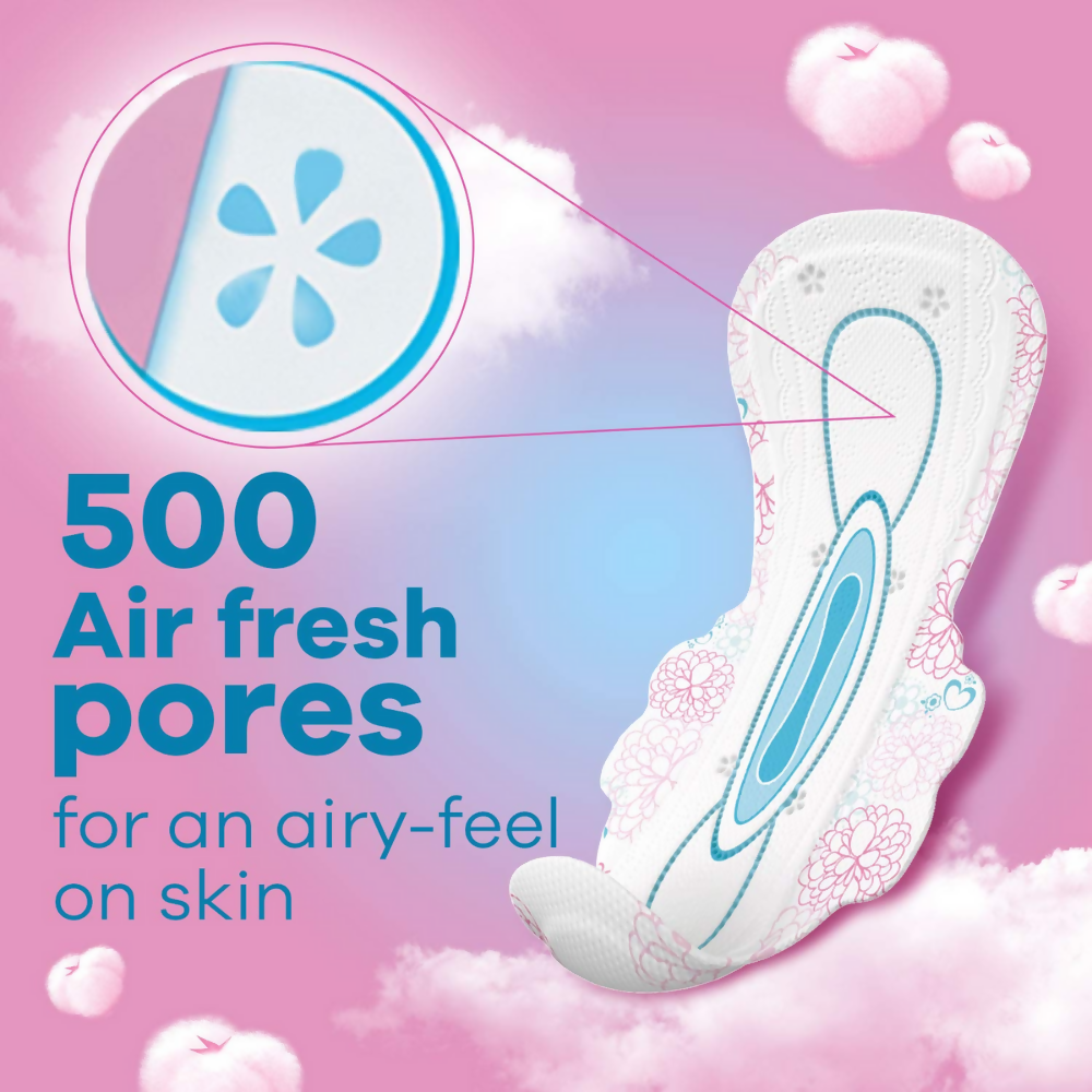 Whisper Ultra Soft Sanitary Pads for Women, XL+