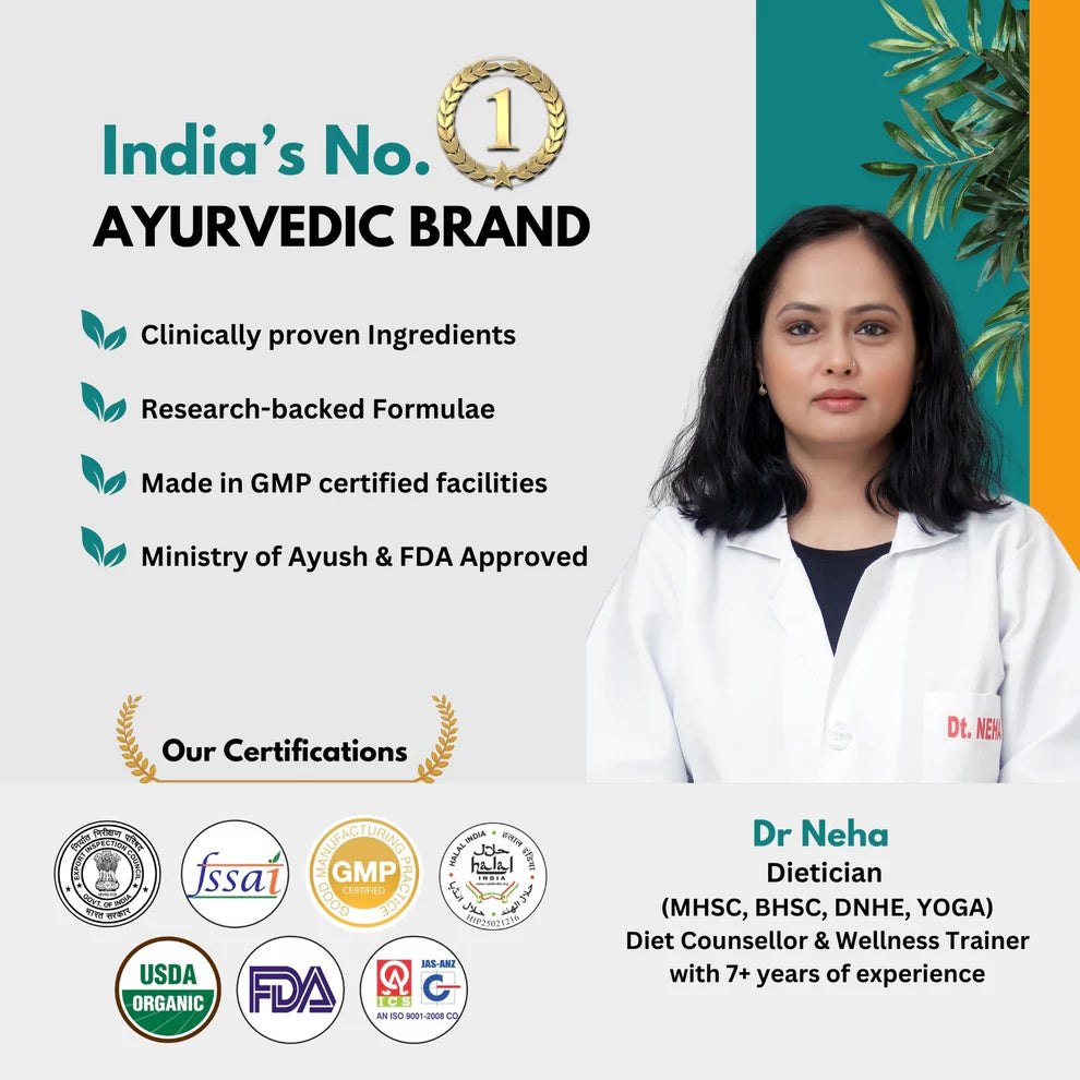 Dr Mantra Triphala Tablets for Healthy Digestion & Constipation Relief| 30 Tablets