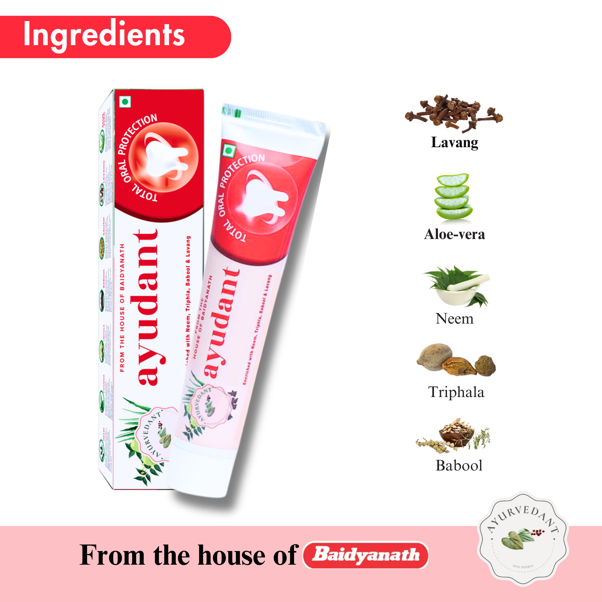 Ayurvedant Ayudant Toothpaste - Image 3