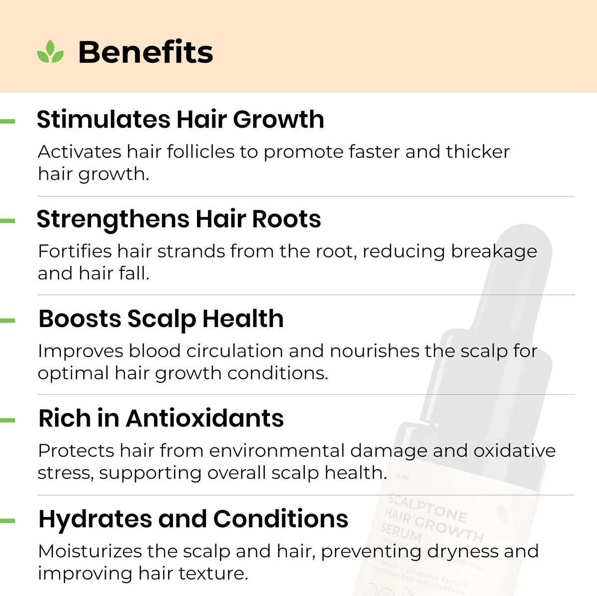 Avimee herbal Scalptone Hair Growth Serum With Nansyl