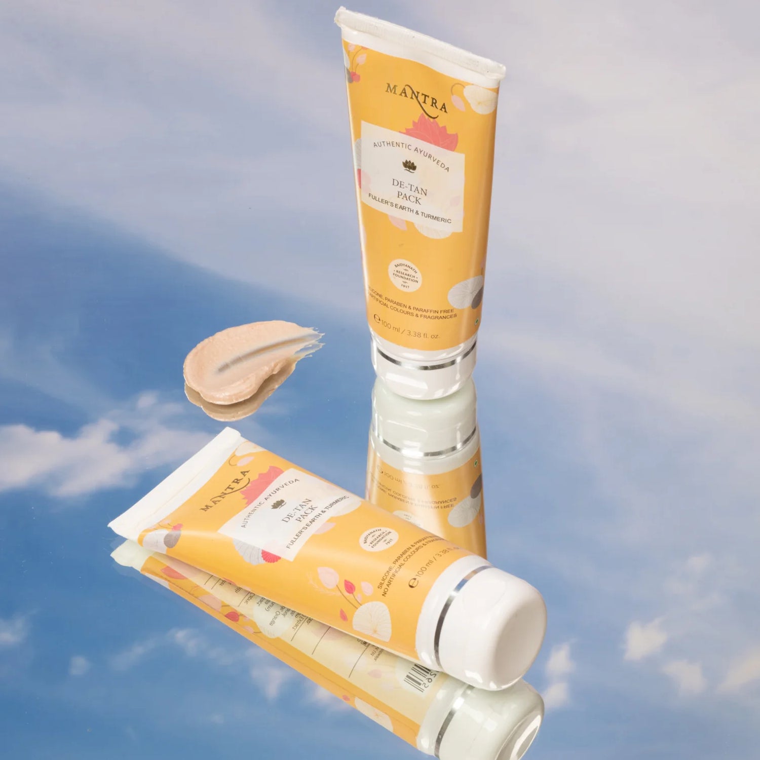 Mantra De Tan Pack Fuller Earth & Turmeric - Image 3