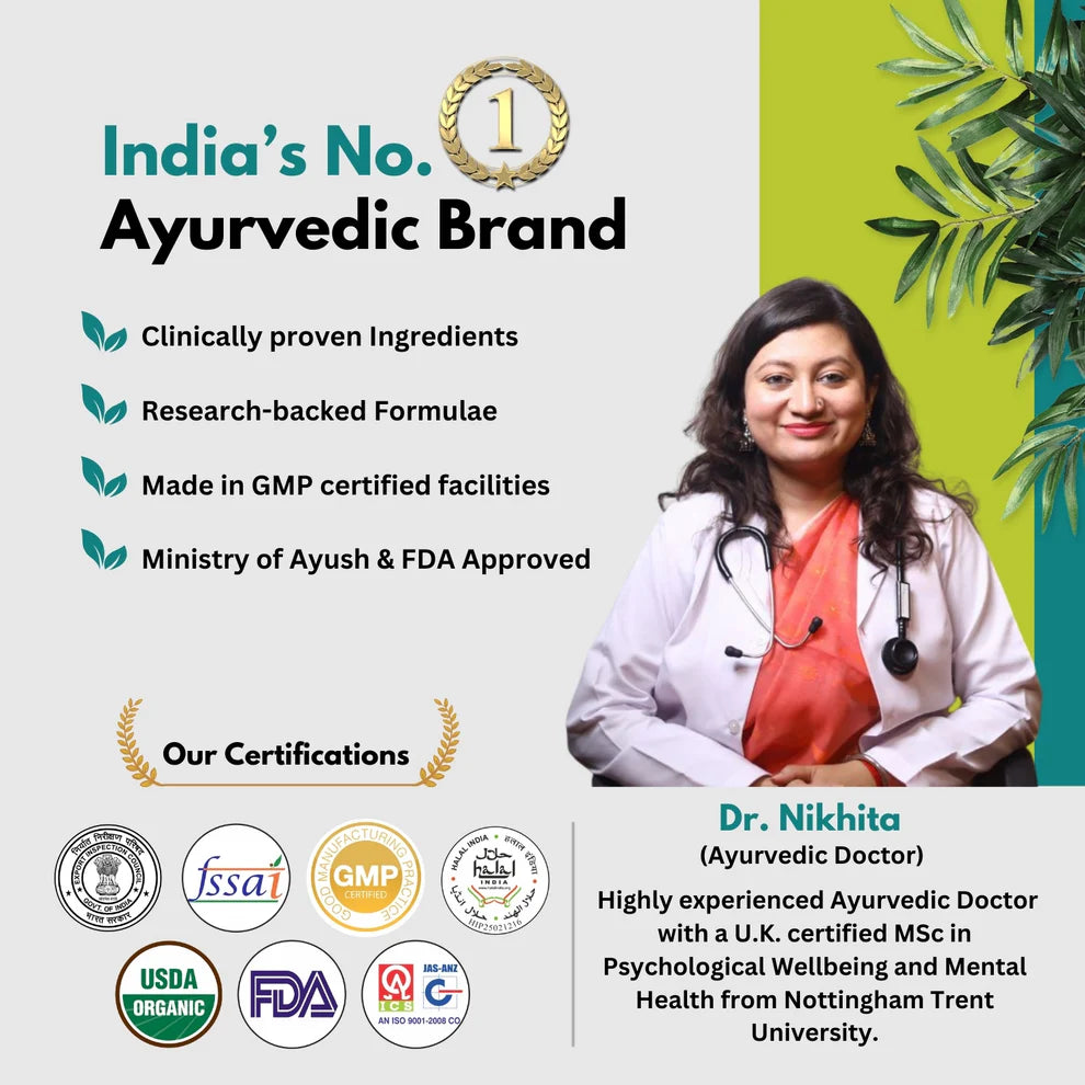 Dr Mantra Ashwagandha Tablets for Energy & Stamina in Men| 60 Tablets