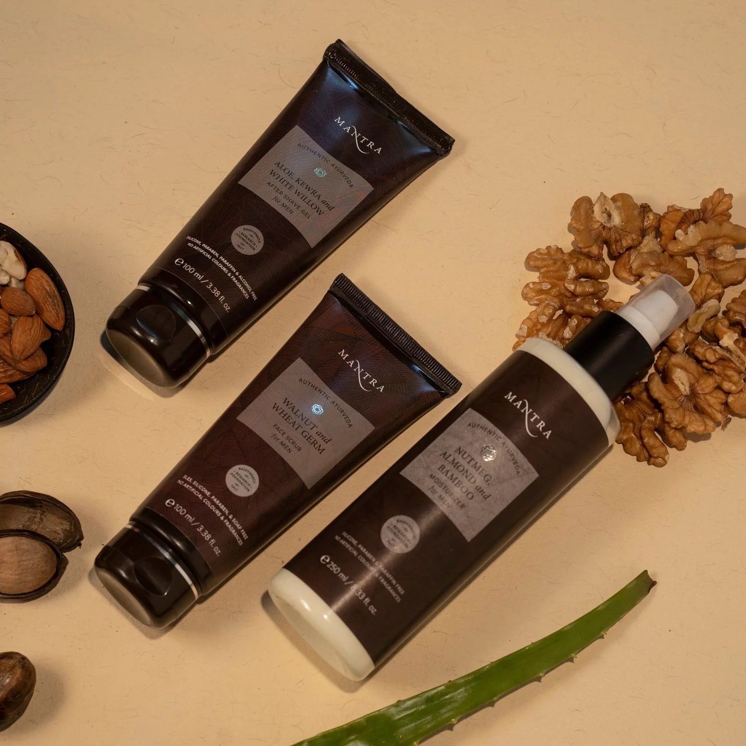 Aloe, Kewra & White Willow After Shave Gel - Image 3