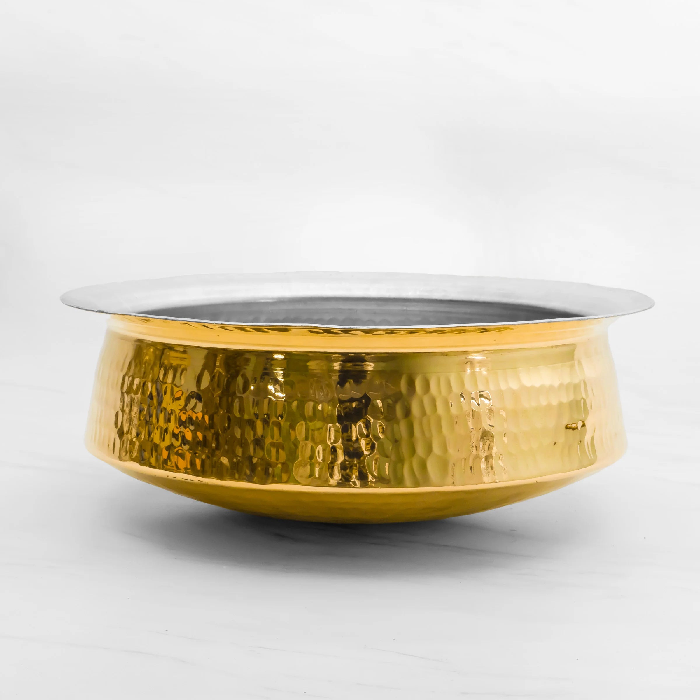 Health Smith Pure Brass Lagan for Cooking – Tin Coated (Kalai)