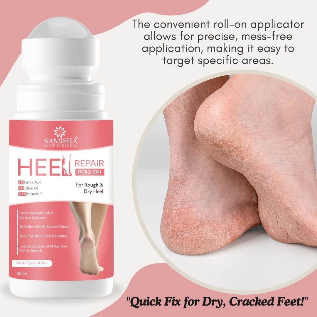Samisha Foot Cream & Heel Repair Roll On