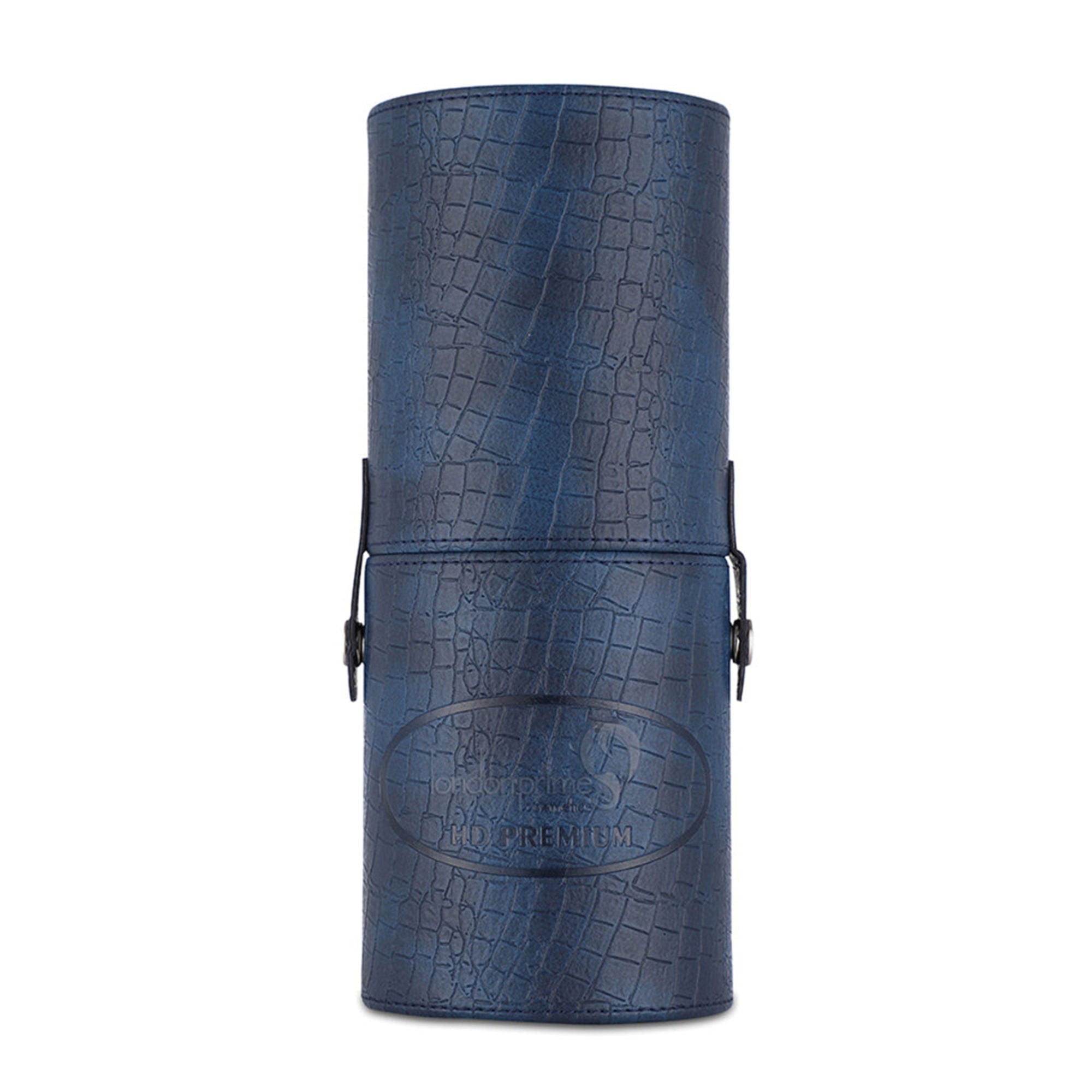 London Prime Cosmetics Brush Holder Cylinder Shaped Blue