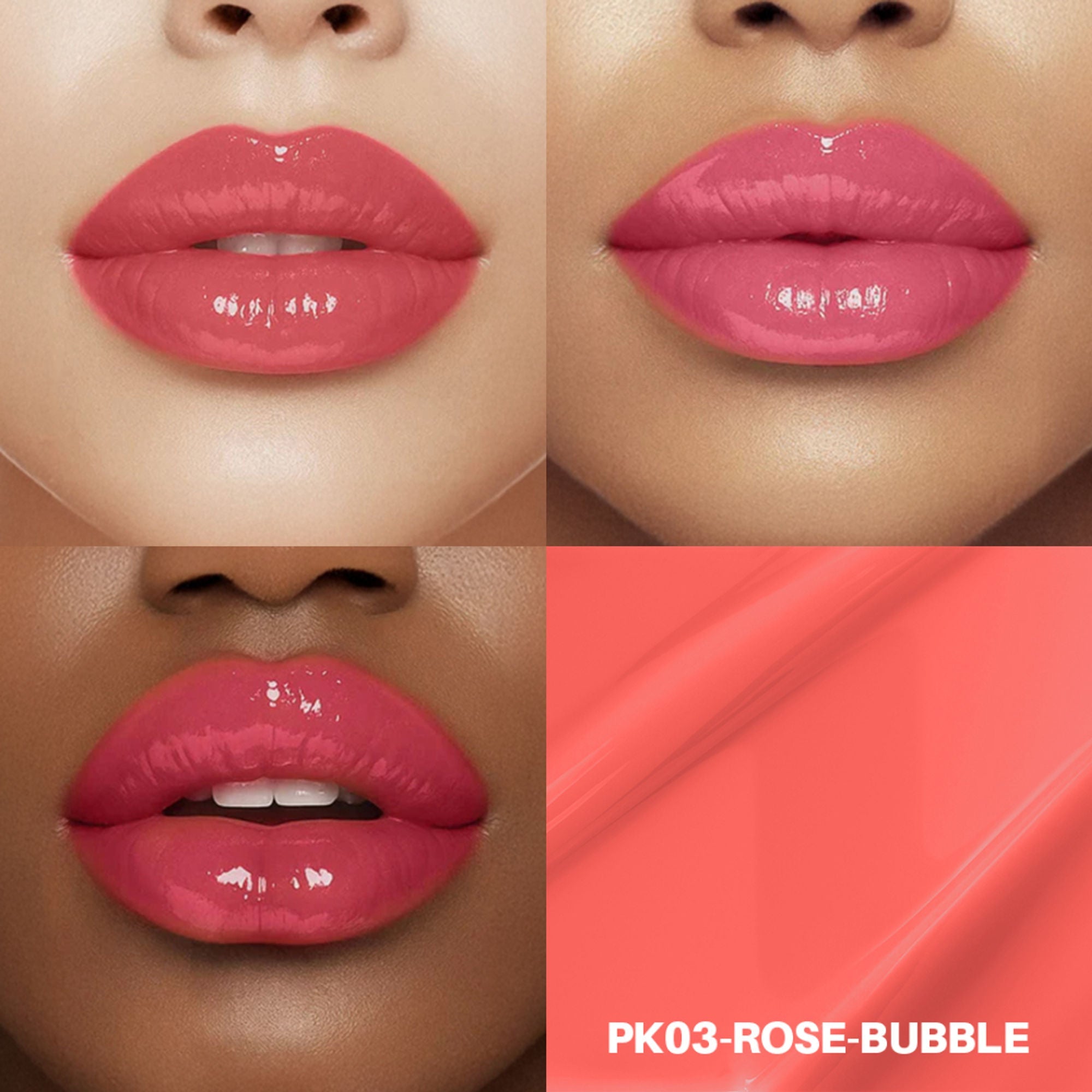 PINKFLASH Watery Transferproof Lip Tint - Pk03 Rose Bubble