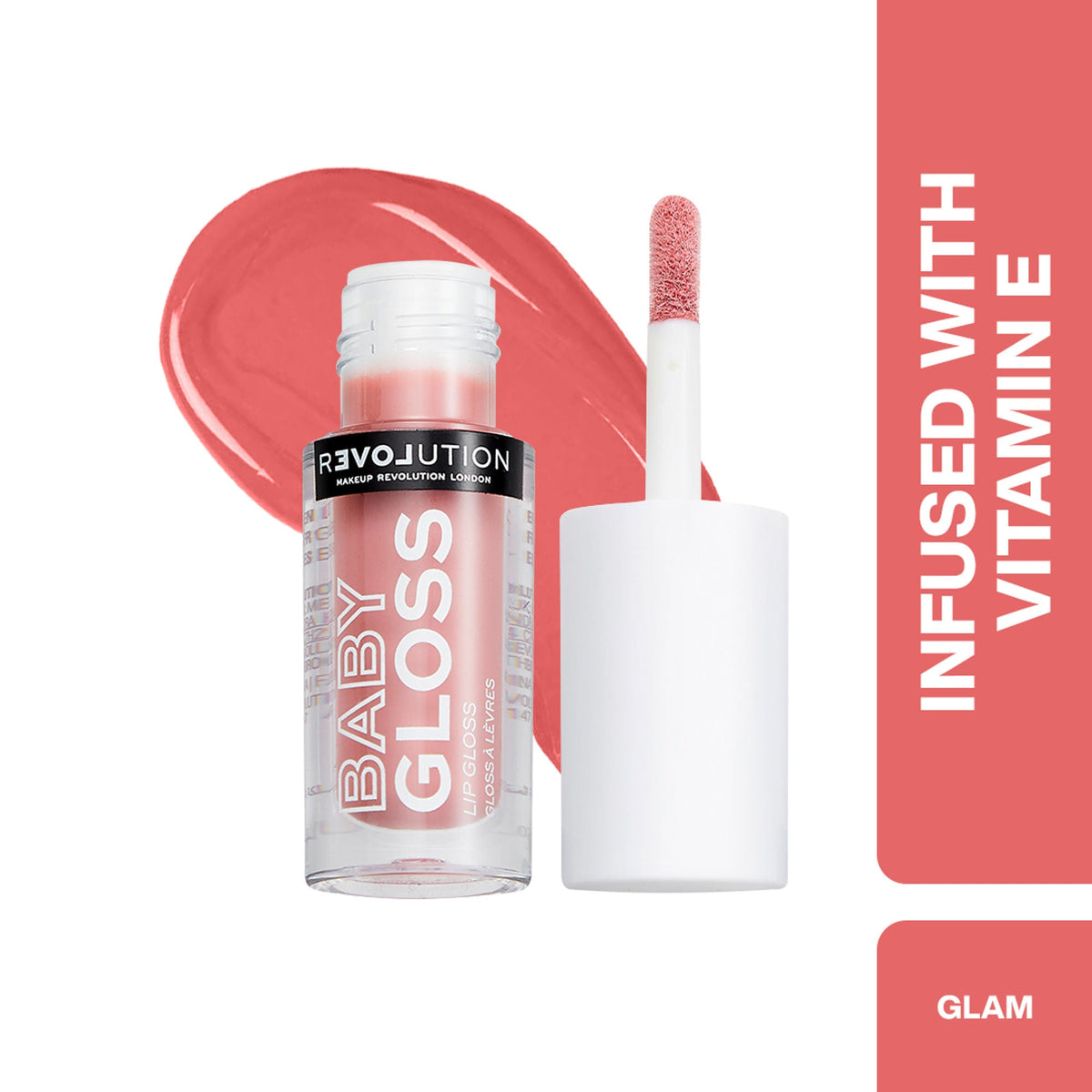 Makeup Revolution Relove Baby Gloss - Glam