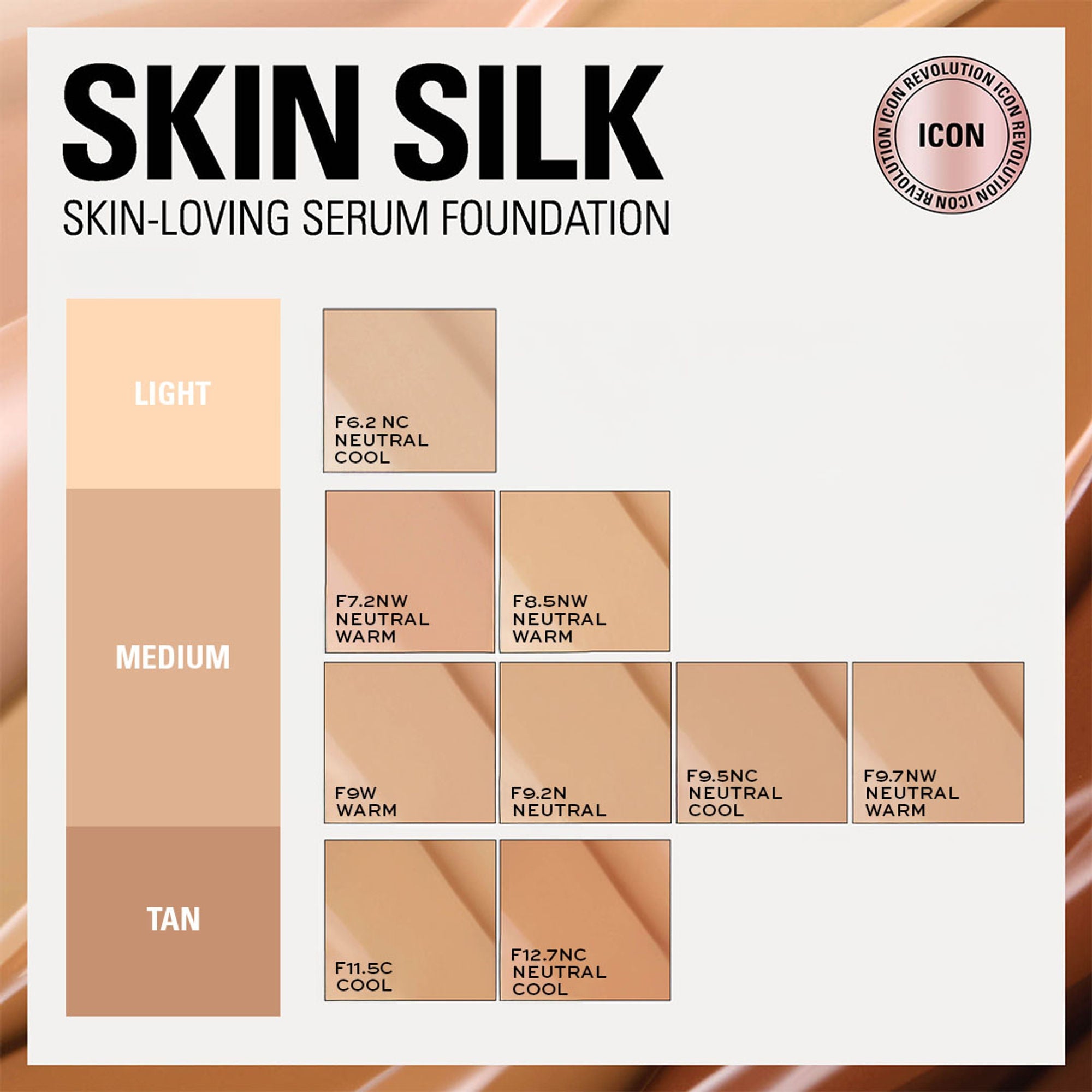 Makeup Revolution SSS Foundation - F7.2 NW