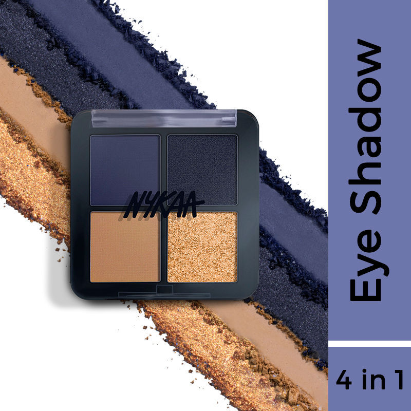Nykaa Cosmetics Eyes On Me! 4 In 1 Quad Eyeshadow Palette