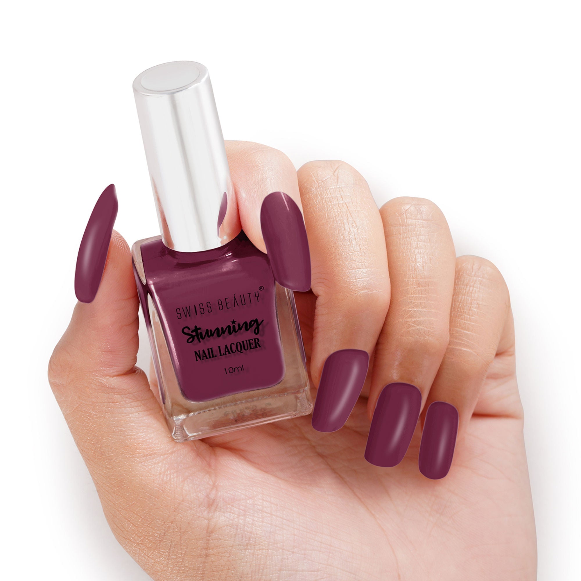 Swiss Beauty Stunning Nail Lacquer - 82 Winery
