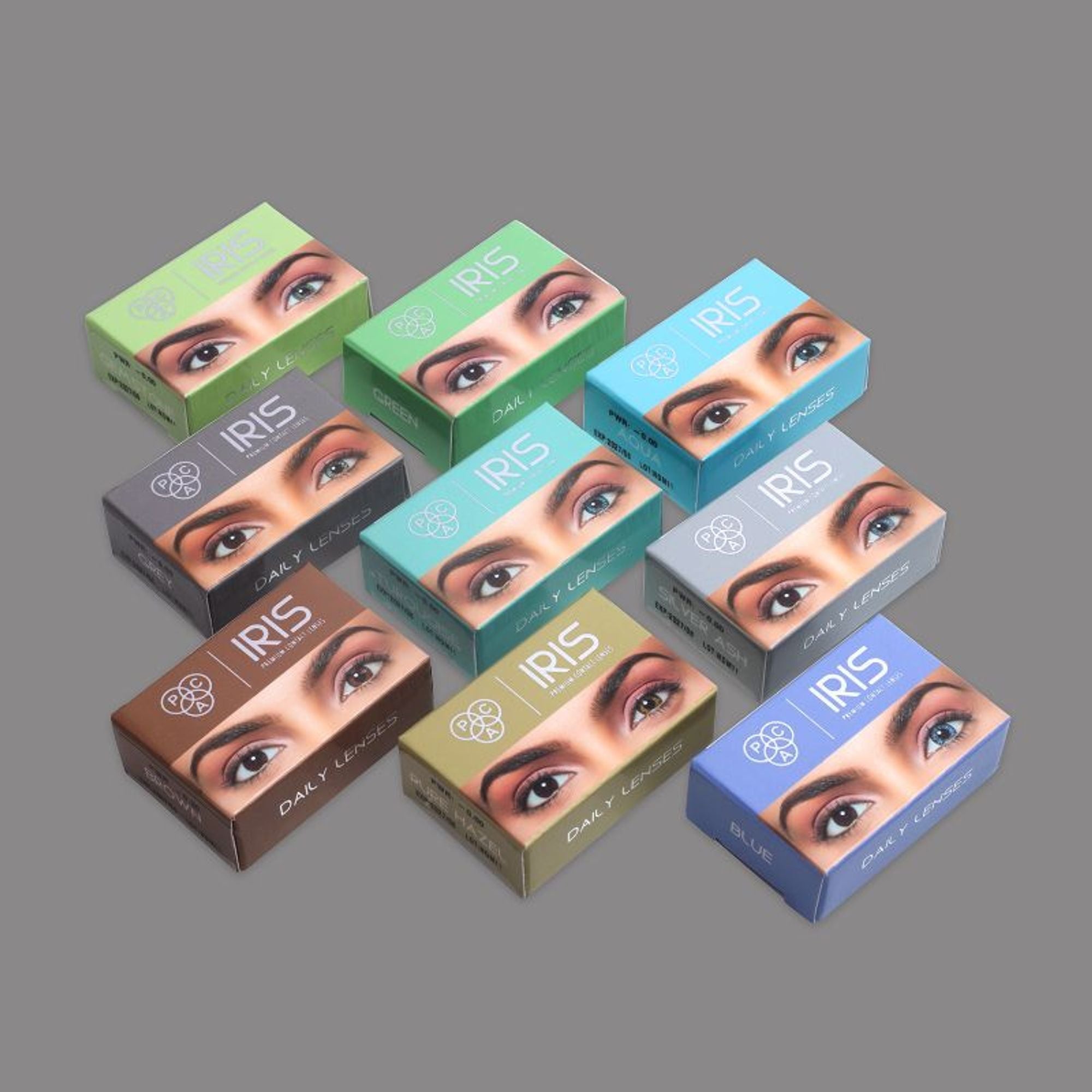 PAC Studio IRIS Premium Contact Lenses - None