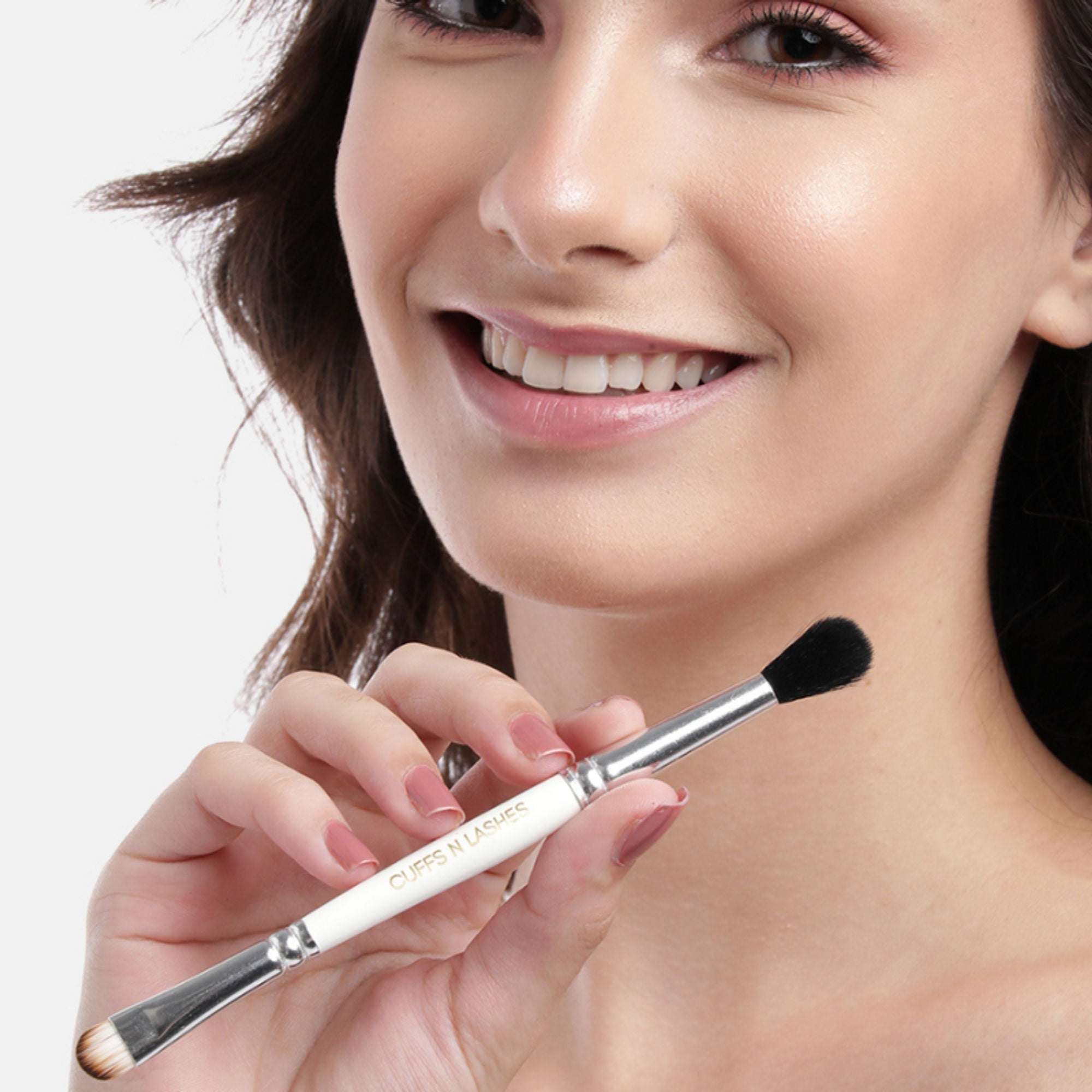 CUFFS N LASHES Flat Brush & Blending Dual Brush - 04