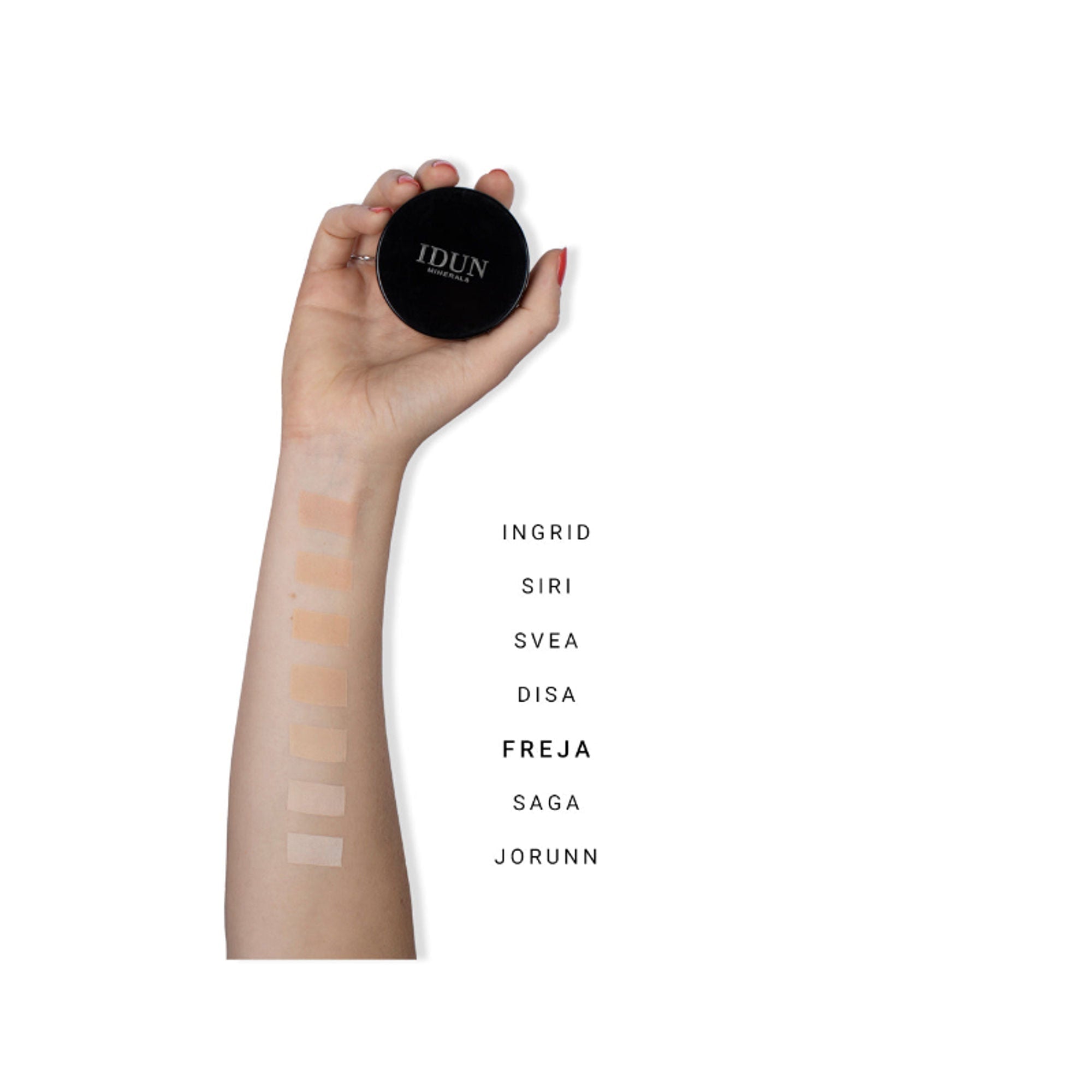 IDUN Minerals Natural Mineral Powder Foundation - Freja