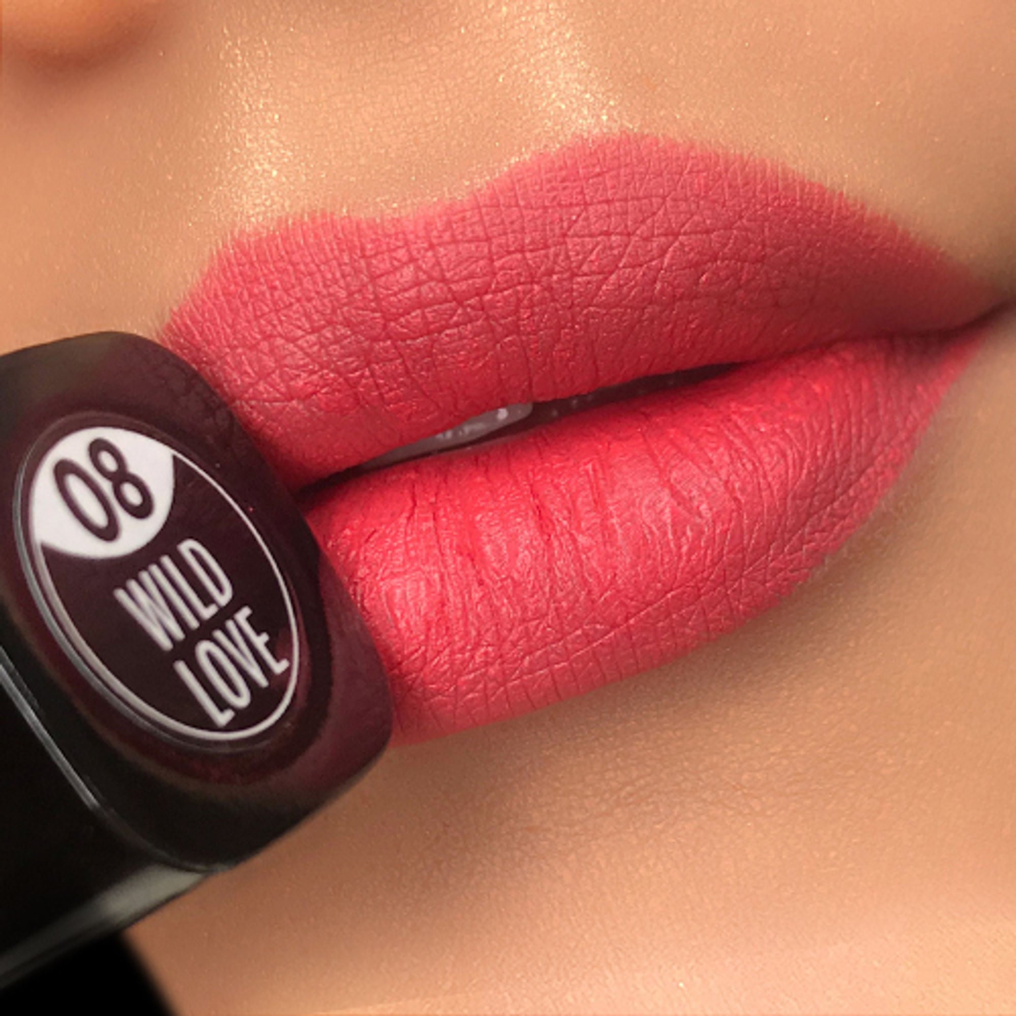 PAC Studio Soft Matte Cream Lipstick Mini - Wild Love