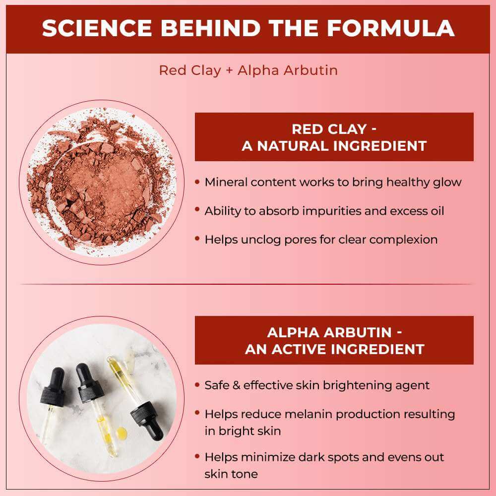 TYC Red Clay Face Mask