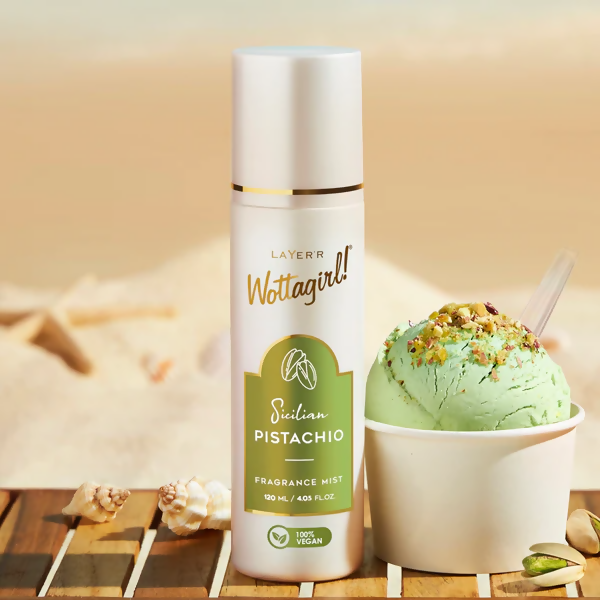 Layerr Wottagirl Sicilian Pistachio Fragrance Mist For Women