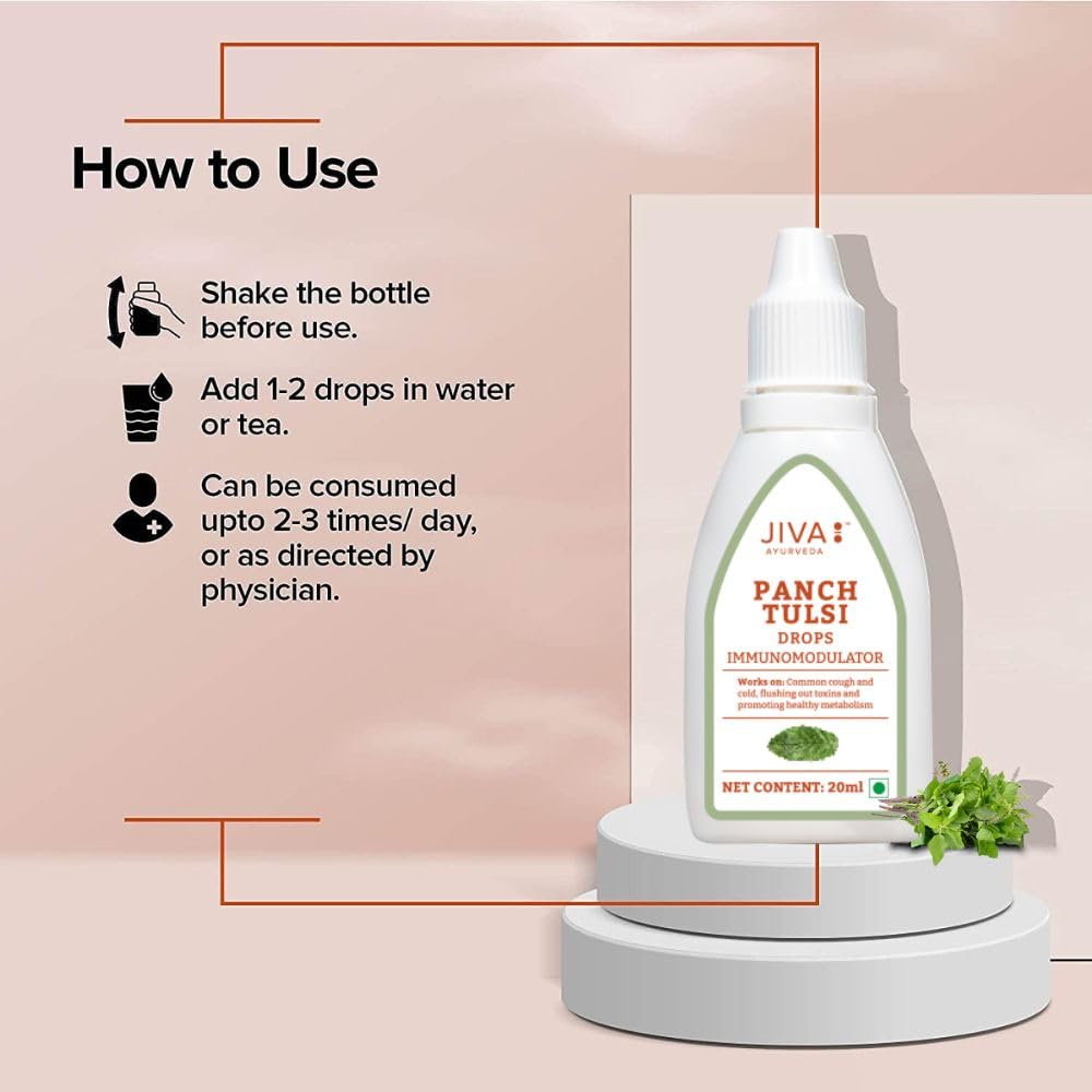 Jiva Ayurveda Tulsi Drops
