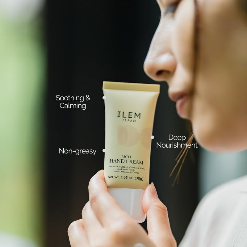 ILEM JAPAN Rich Hand Cream For Men & Women