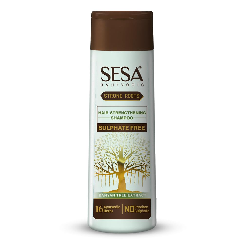 Sesa Ayurvedic Strong Roots Hair Strengthening Shampoo + Conditioner