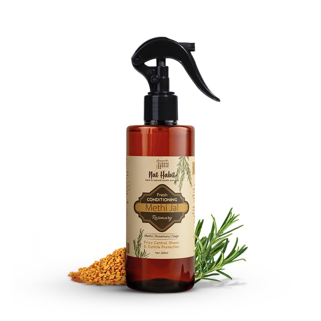 Nat Habit Fresh Conditioning Methi Jal Rosemary Hair Serum