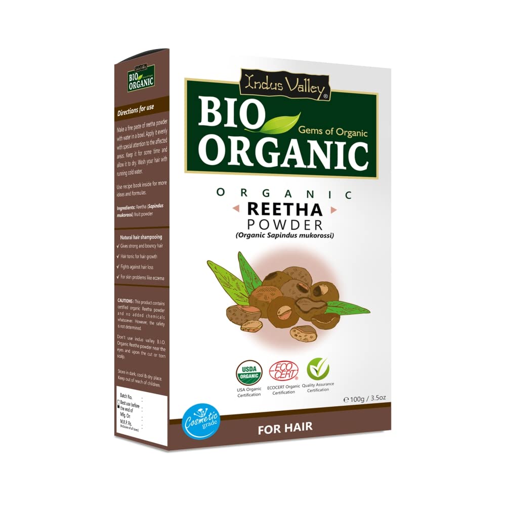 Indus Valley Bio Organic Reetha Fruit Powder