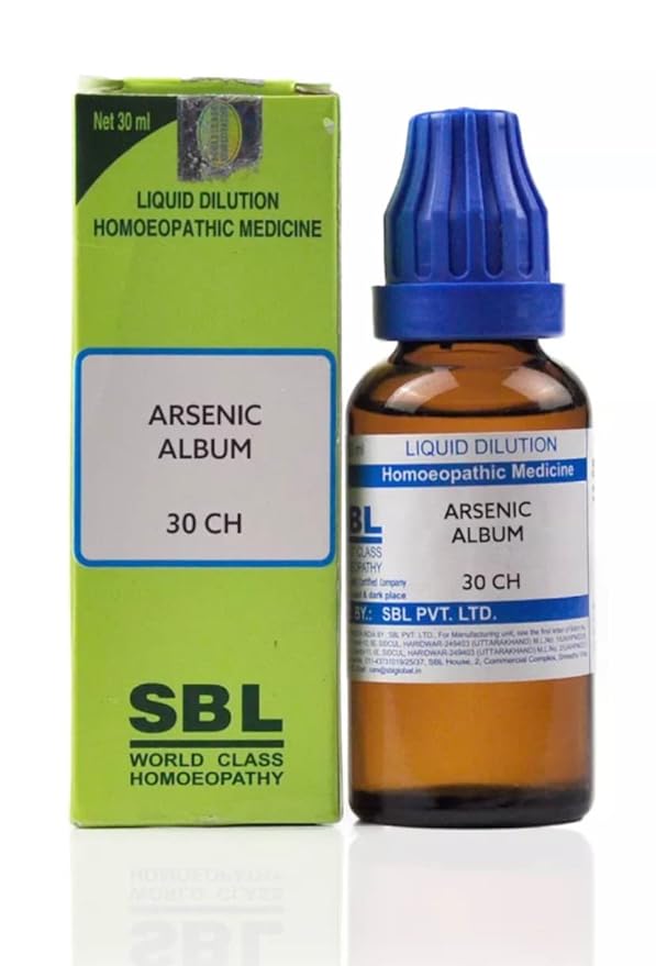 SBL Homeopathy Arsenicum Album Dilution 30 CH