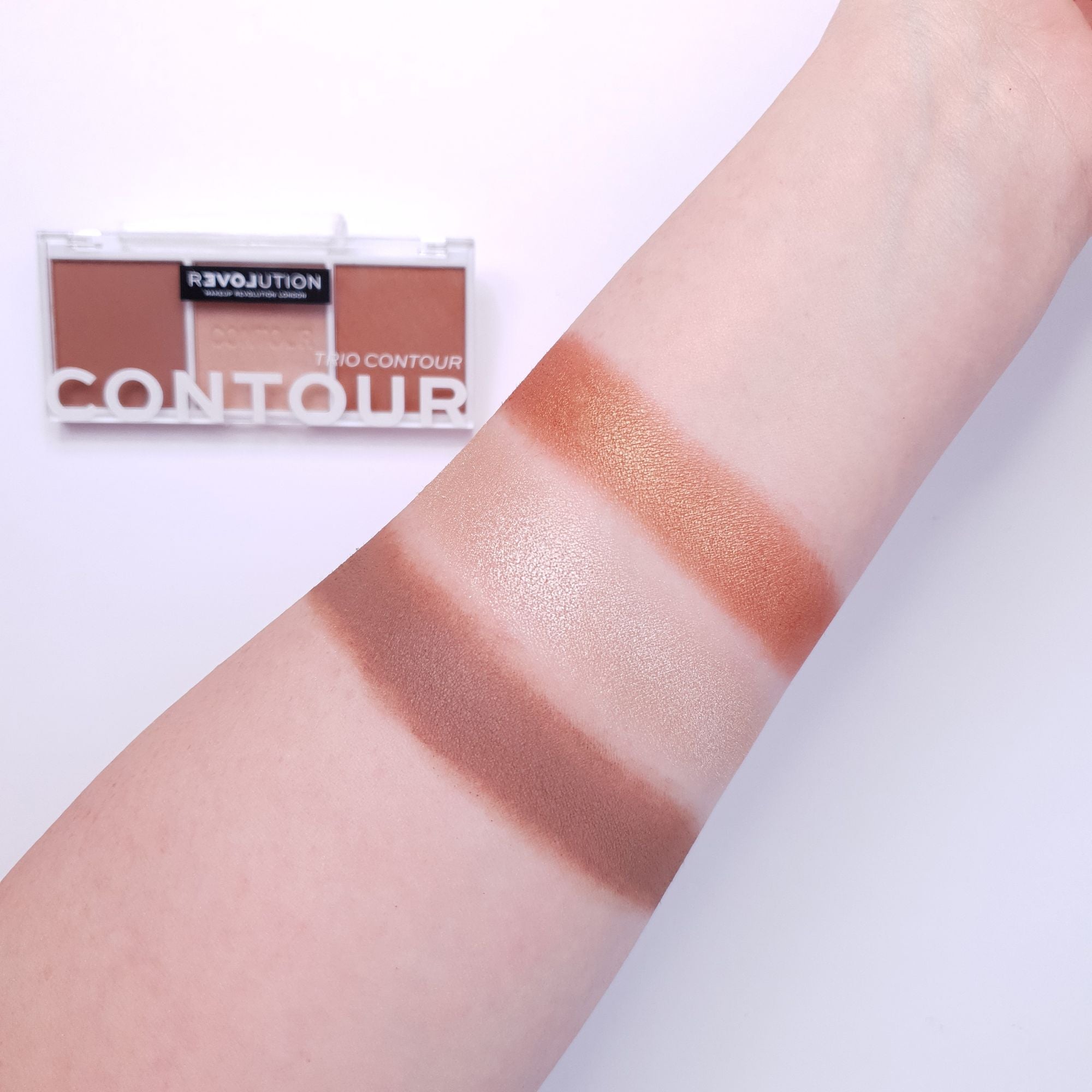 Relove Colour Play Contour Trio Palette Baked Sugar - Baked Sugar