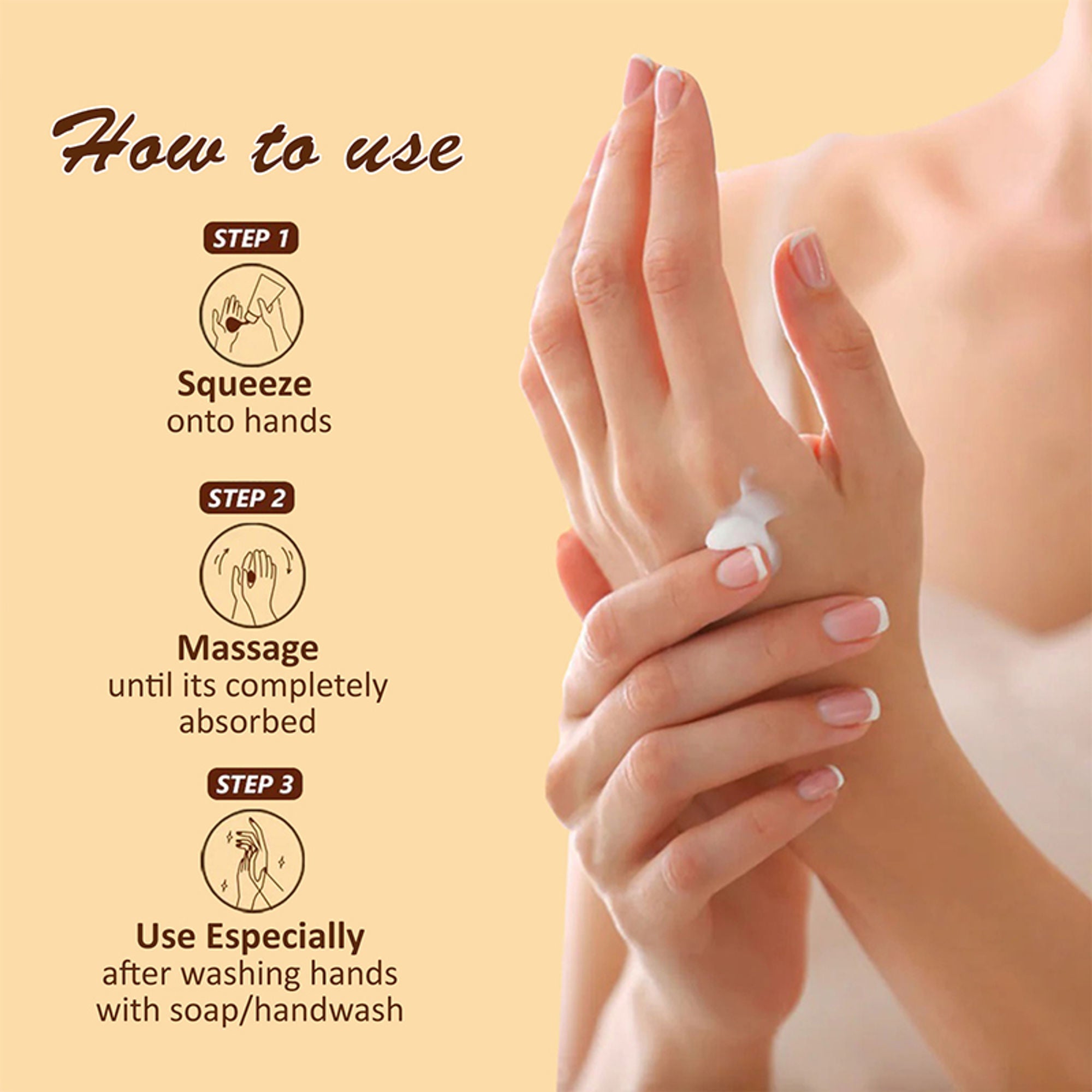 Omeo Vanilla Hand Cream - For Glowing & Hydrated Hands