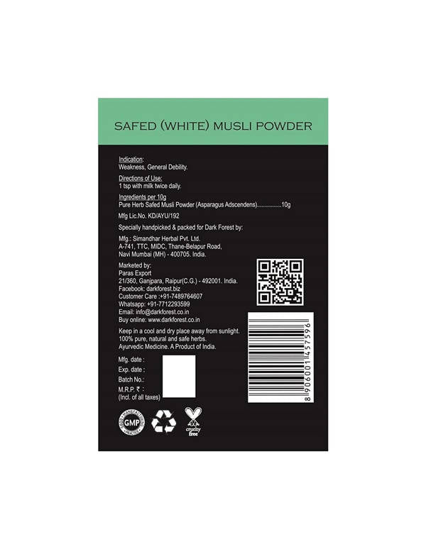 Dark Forest Safed Musli Powder