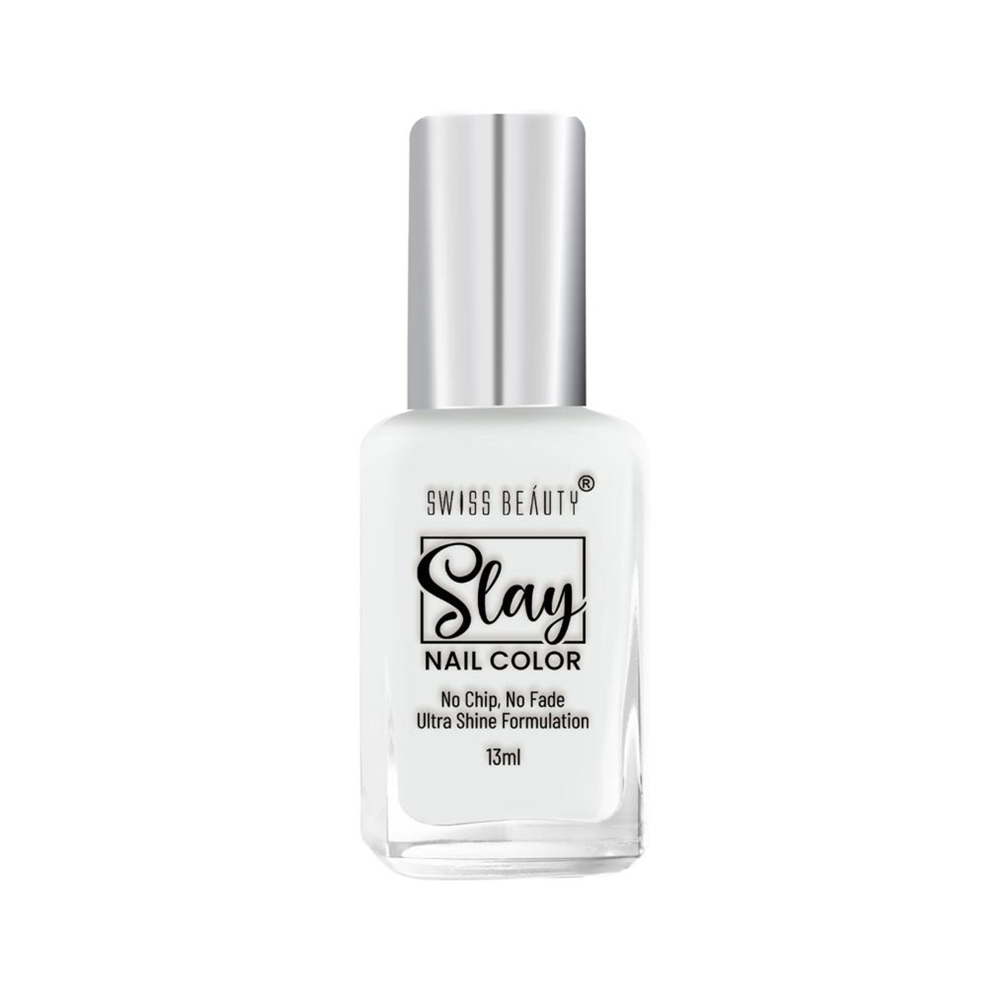 Swiss Beauty Slay Nail Color Ultra Shine Formulation - 07 Creamy Nude