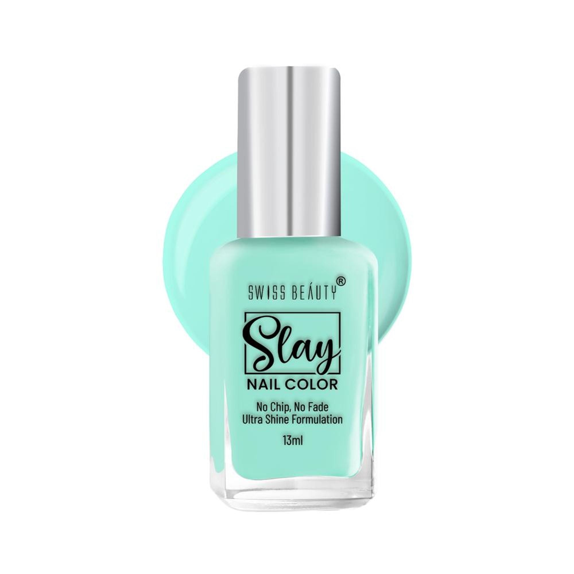 Swiss Beauty Slay Nail Color Ultra Shine Formulation - 10 Sunny
