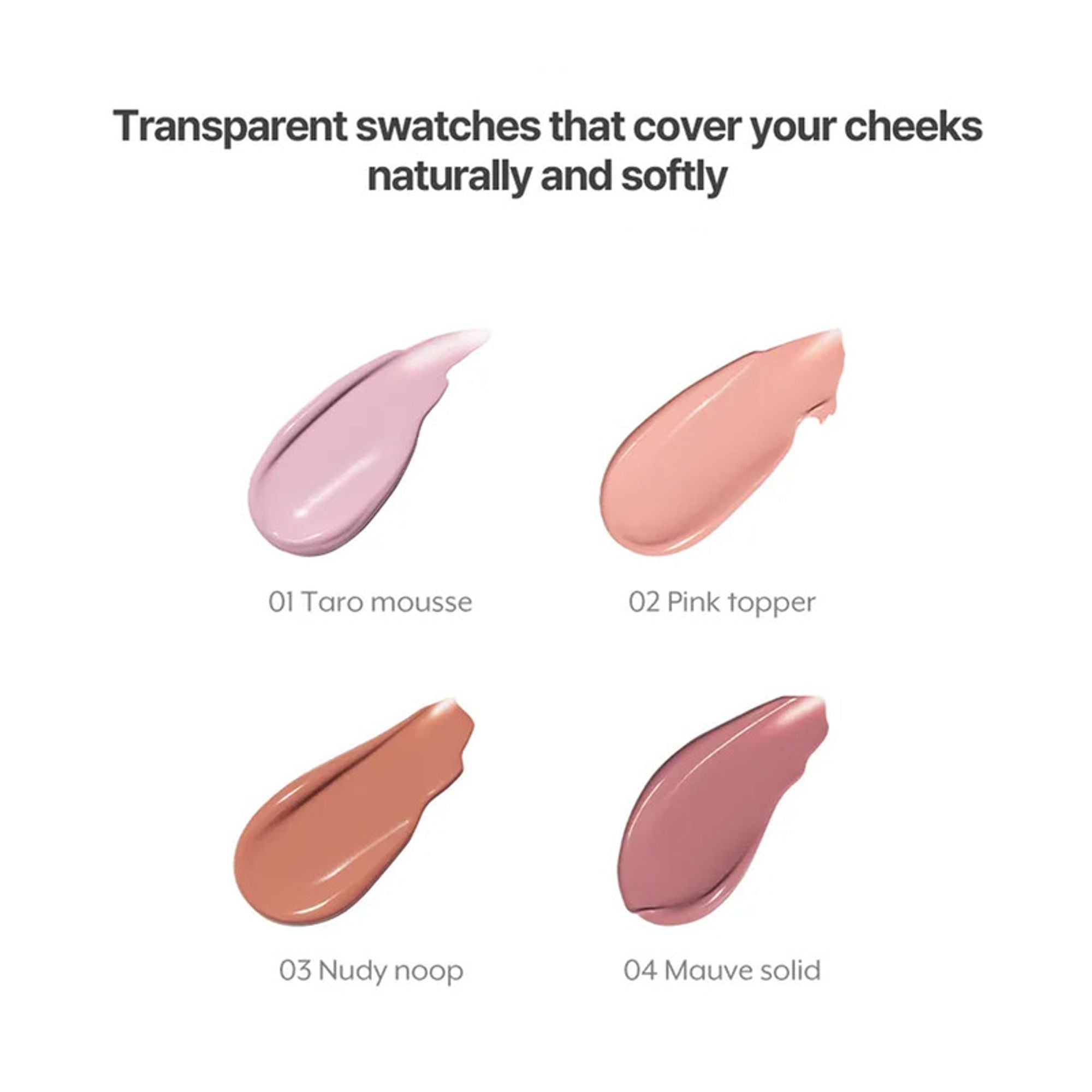 NUSE Mousse Care Cheek - Pink Topper