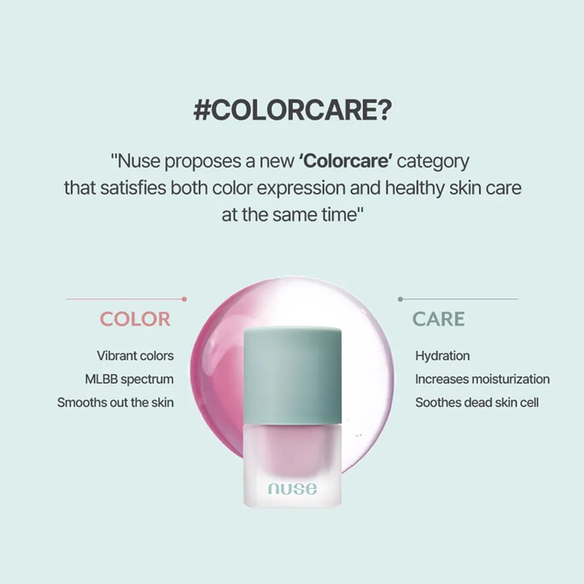 NUSE Mousse Care Cheek - Taro Mousse