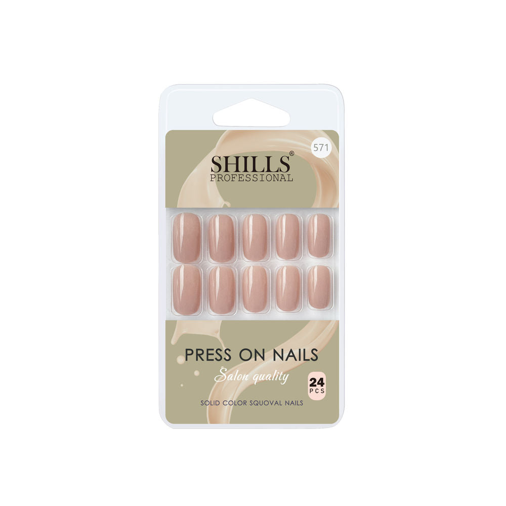 Shills Professional Reusable Press On Nails Square - SPN571