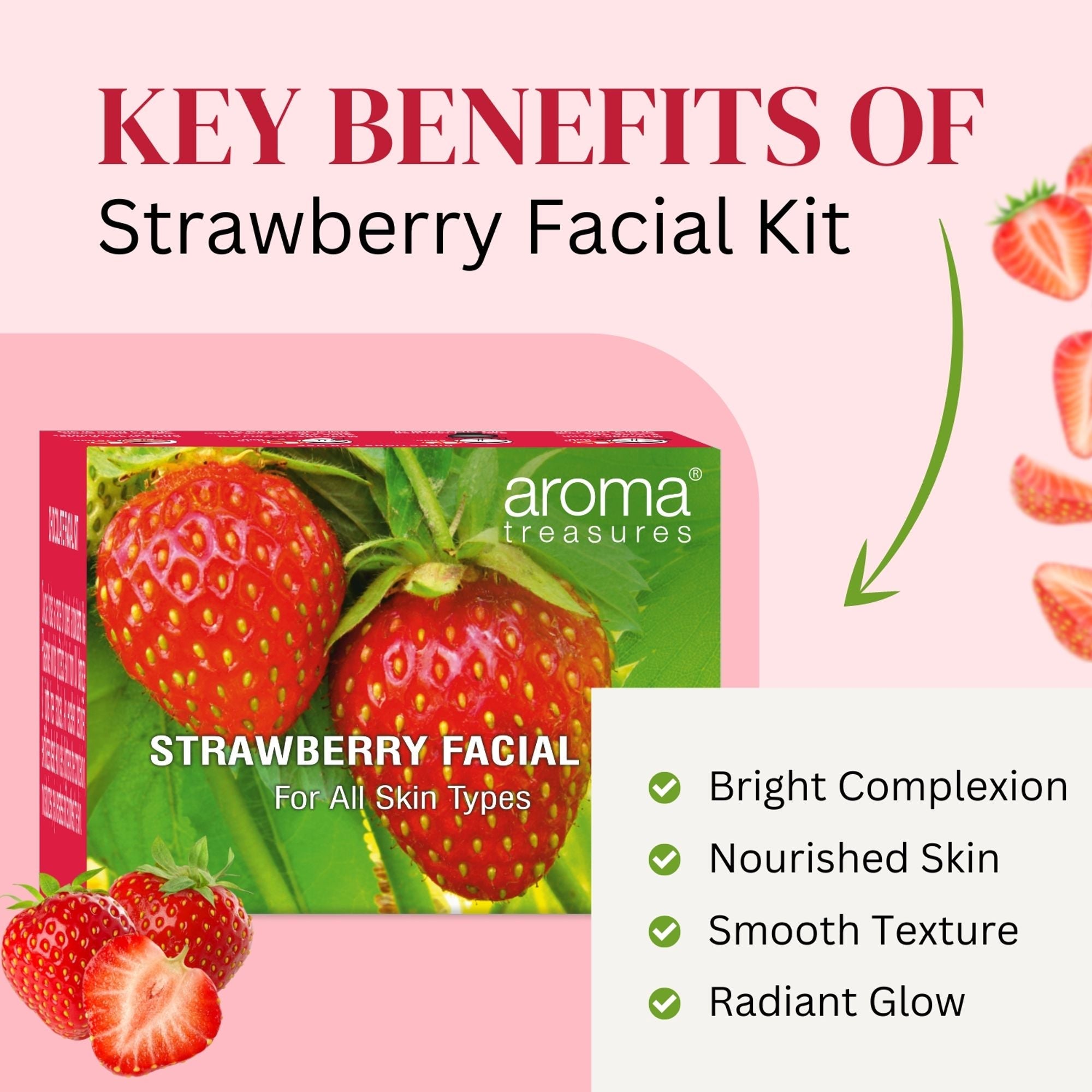 Aroma Treasures Strawberry Facial Kit