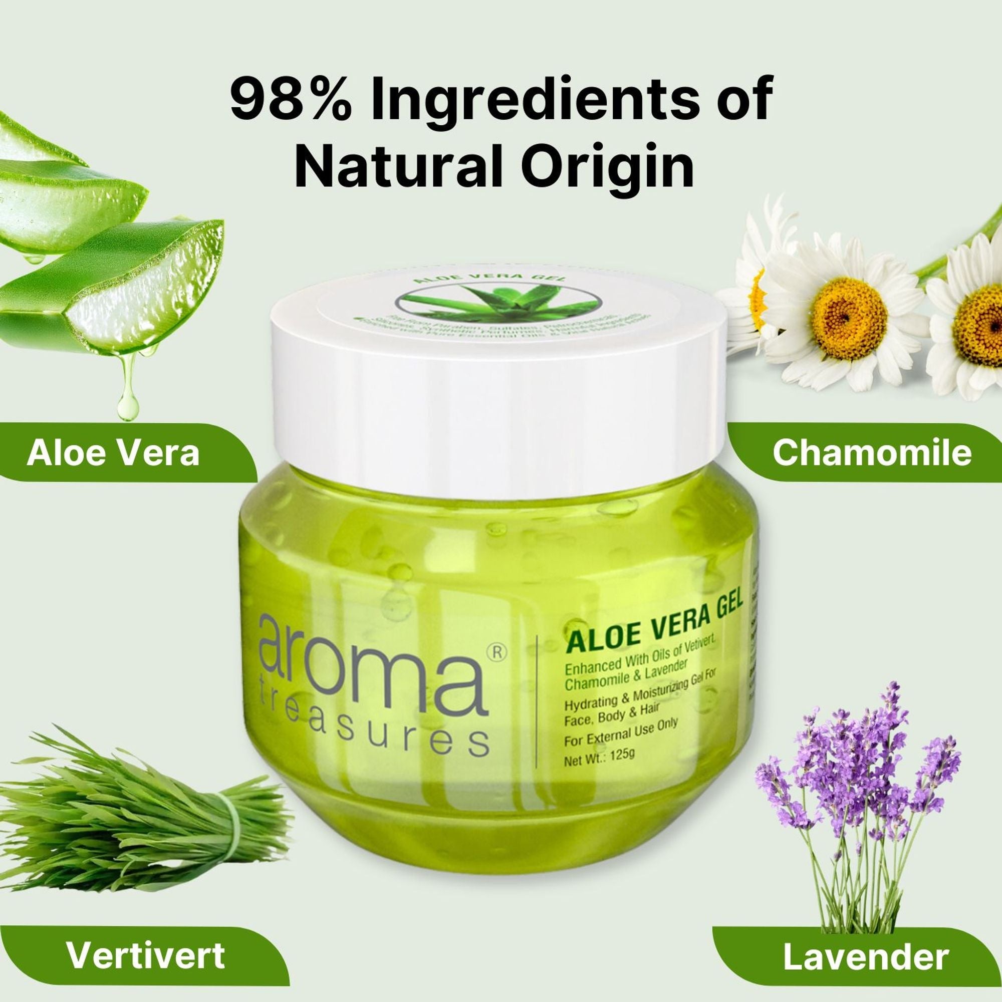 Aroma Treasures Aloe Vera Gel