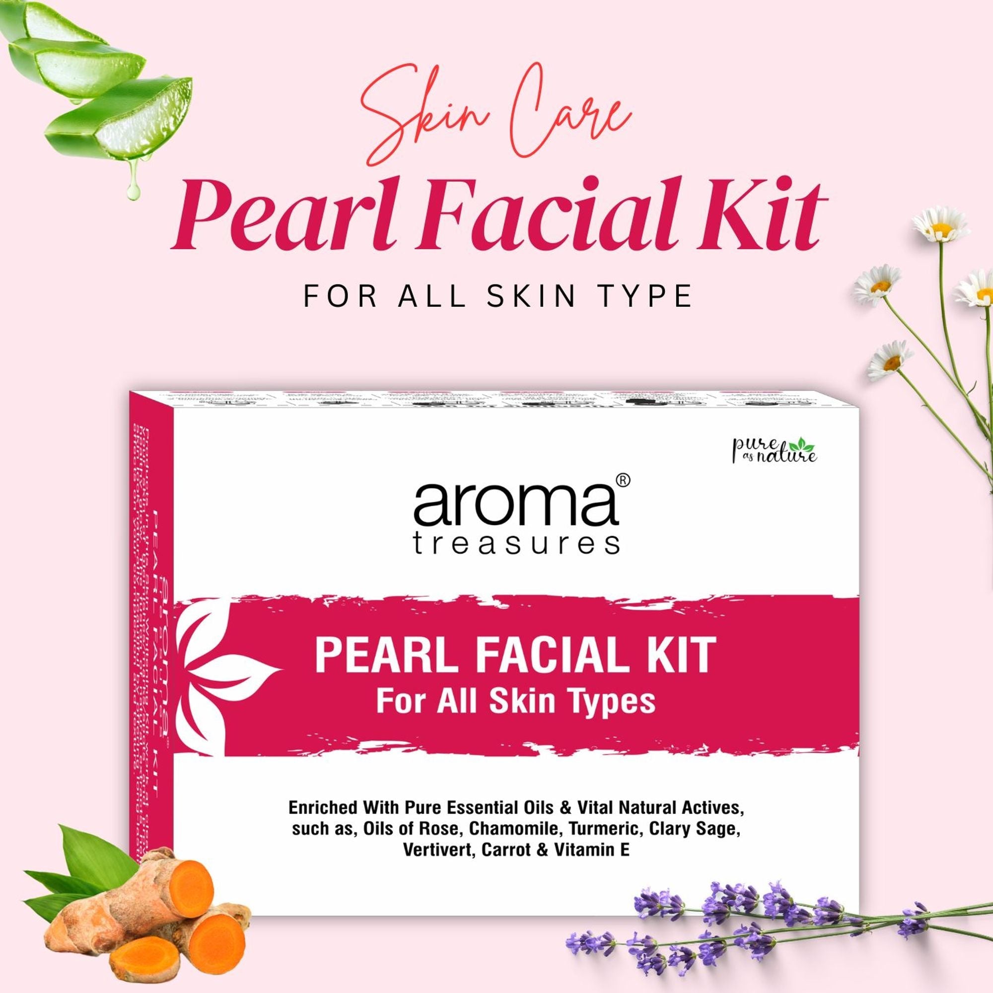 Aroma Treasures Pearl Facial Kit