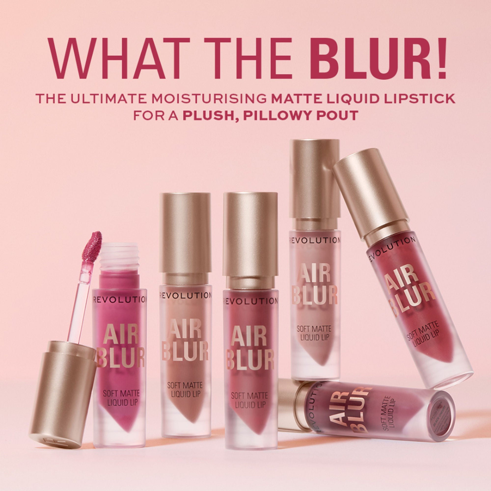 Makeup Revolution Air Blur Matte Liquid Lipstick - Chauffeur