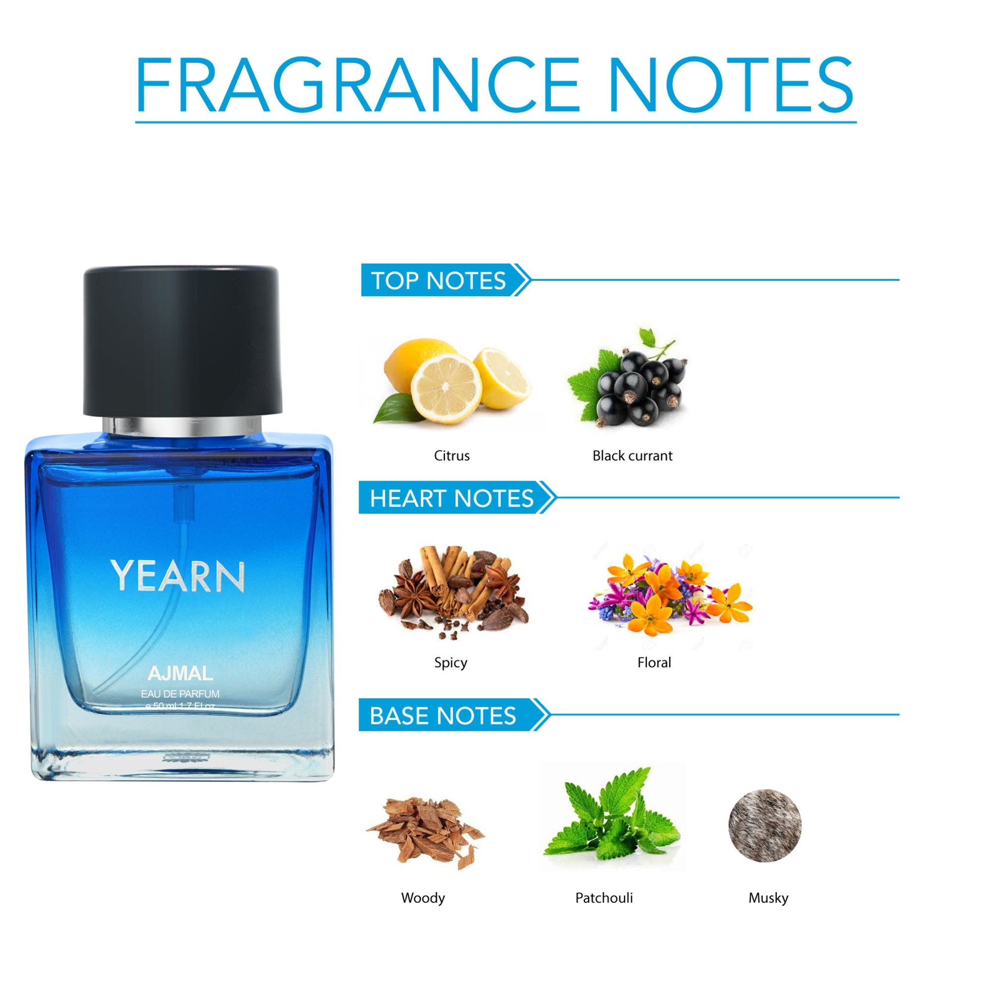 Ajmal India Yearn EDP Perfume For Men
