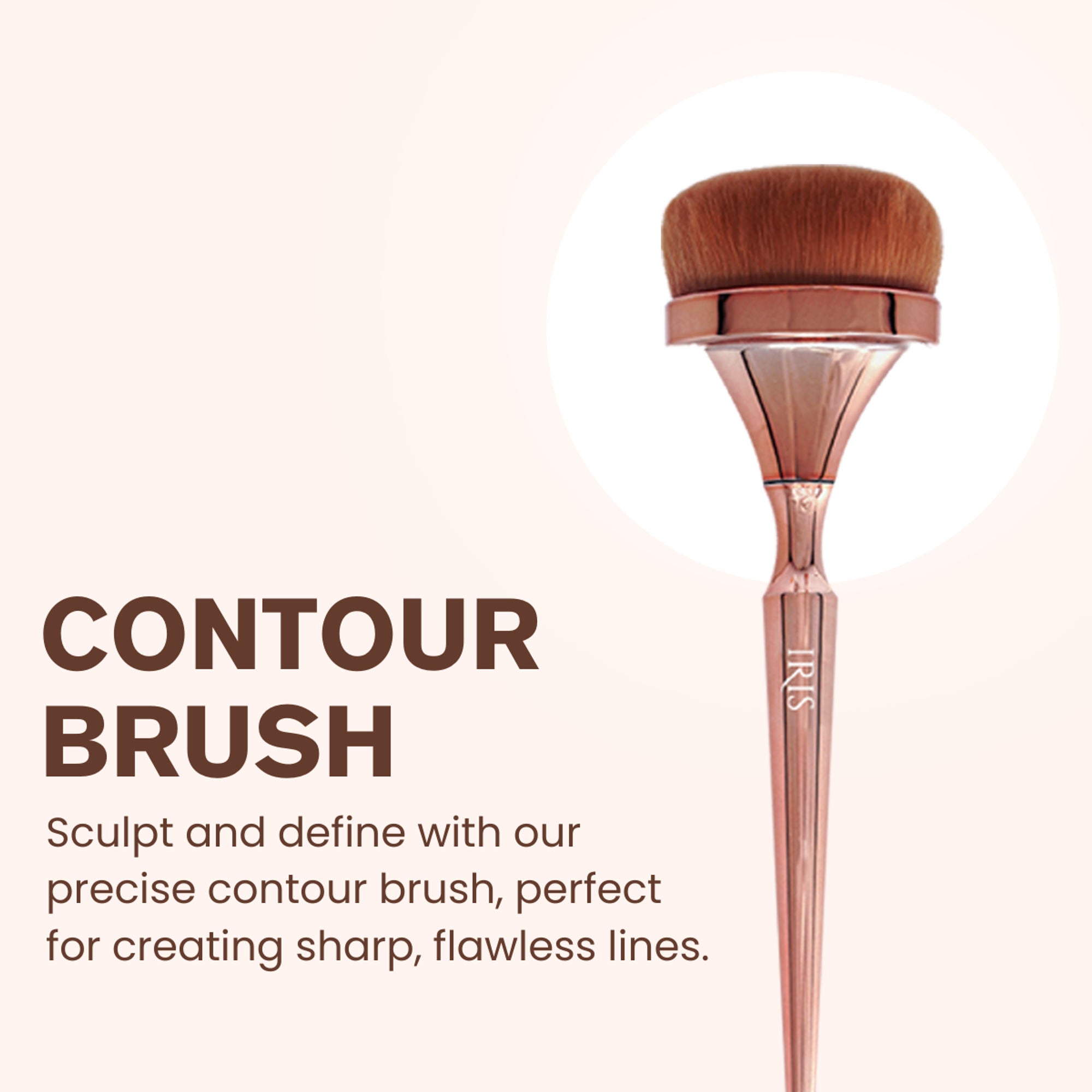 IRIS COSMETICS Luminous HD Contour Brush