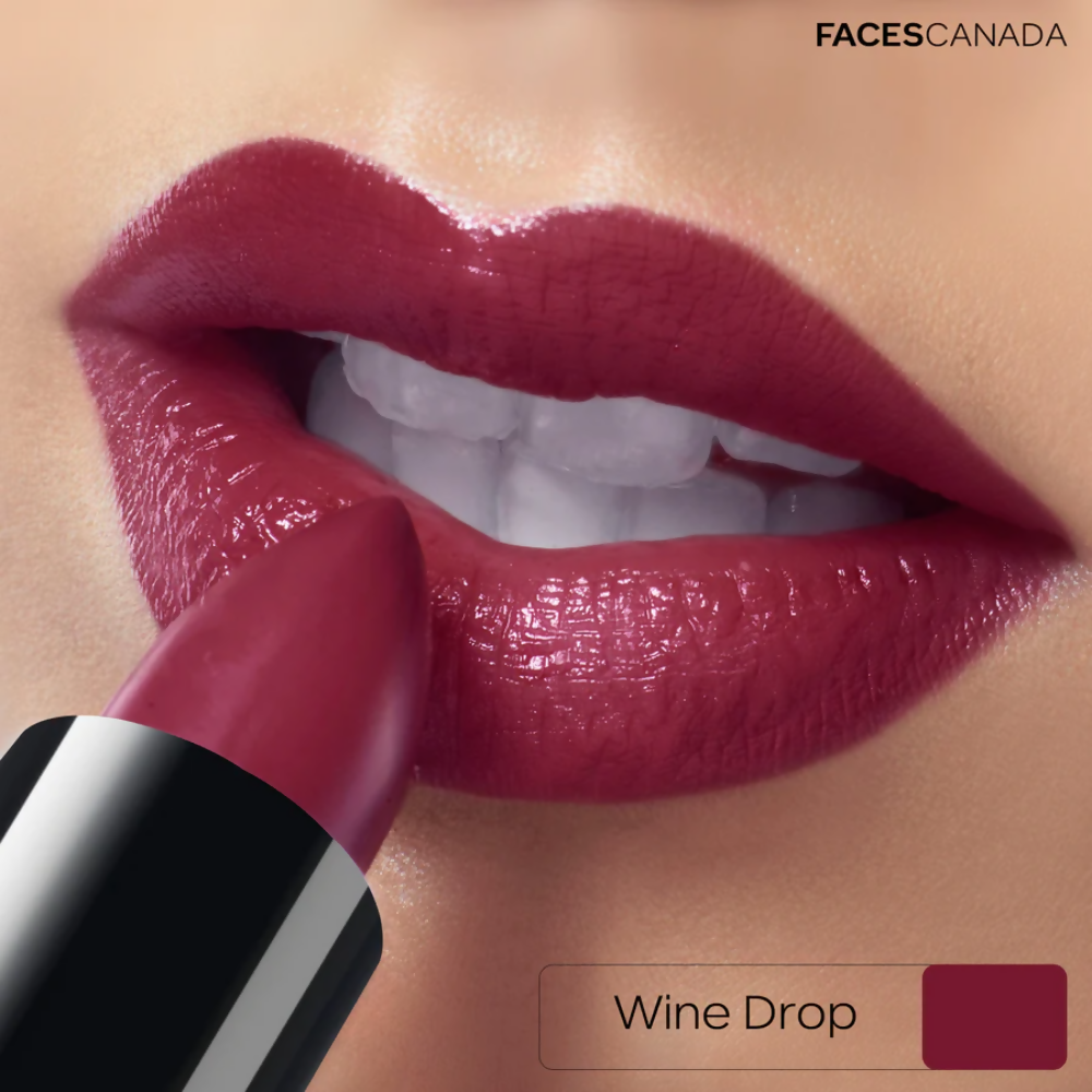 Faces Canada Creme Finish Lipstick - Wine Drop 20