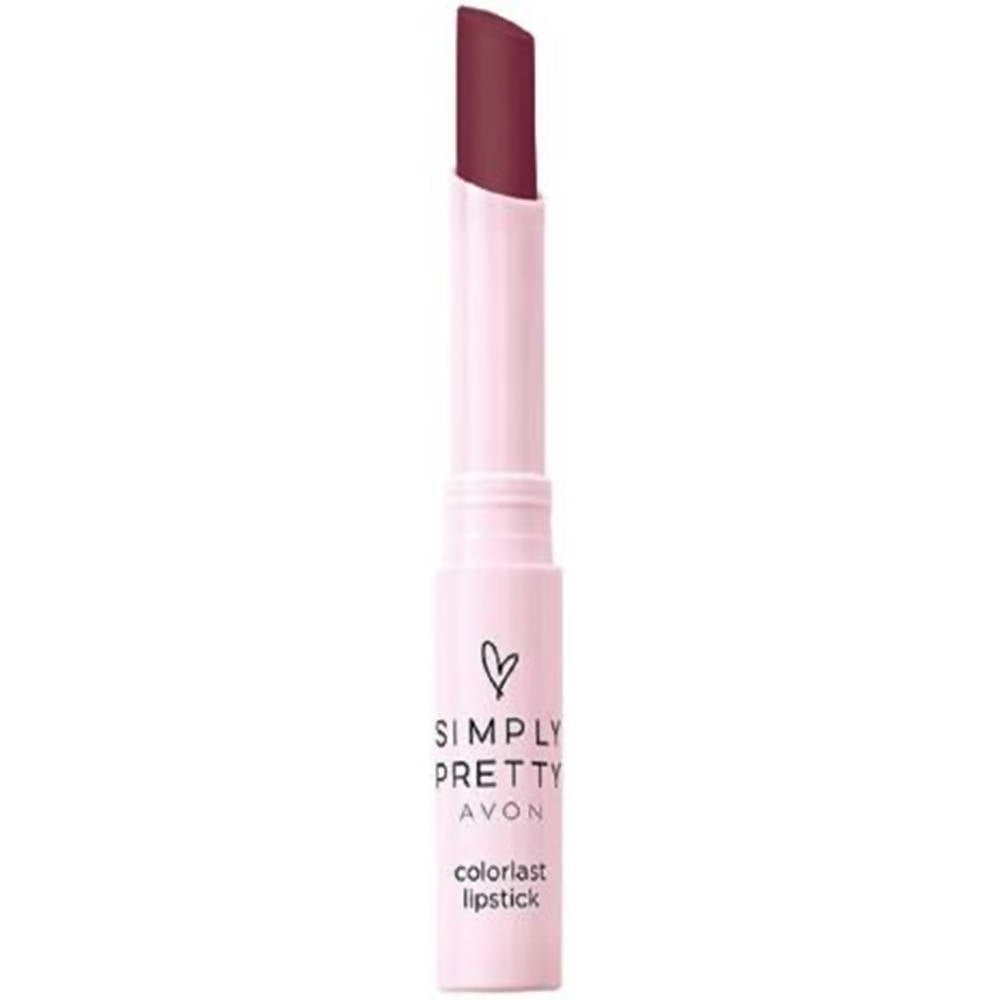 Avon Simply Pretty Color Last Lipstick - Rare Raspberry