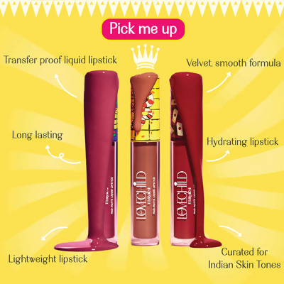 LoveChild By Masaba Gupta Bonus Transfer-proof Rustic Orange Liquid Lipstick