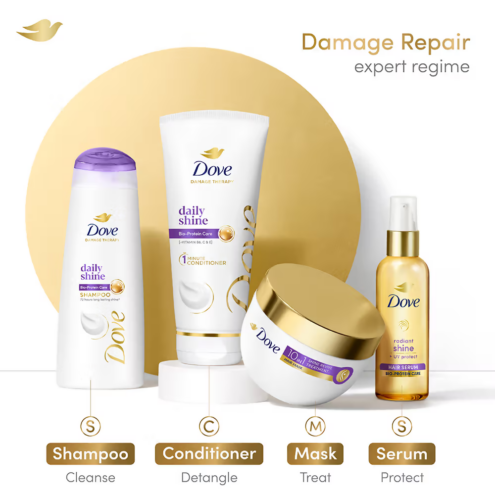 Dove Daily Shine Hair Conditioner with for Smooth & Shiny Hair