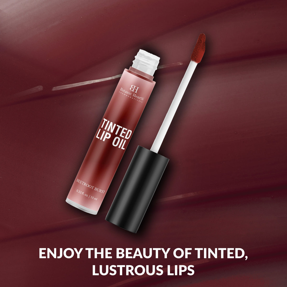 Botanic Hearth Tinted Lip Oil Moisturizing Lip Gloss Oil