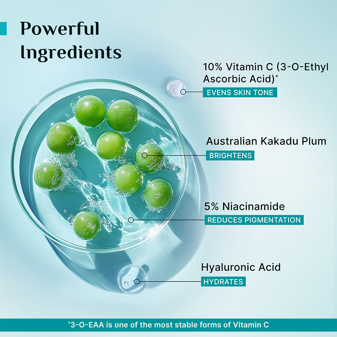 Pilgrim 10% Vitamin C Face Serum For Daily Brightness 5% Niacinamide