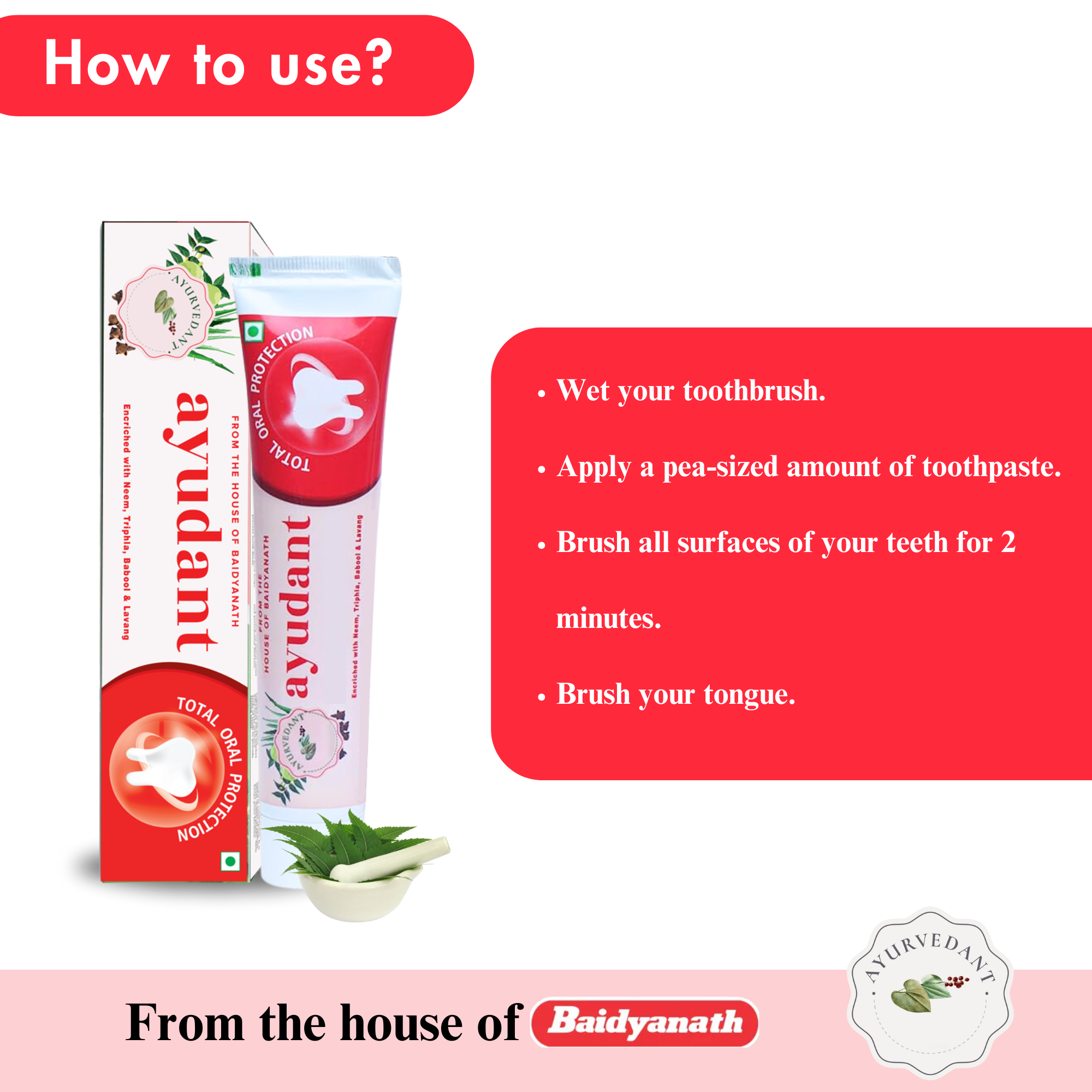 Ayurvedant Ayudant Toothpaste - Image 4