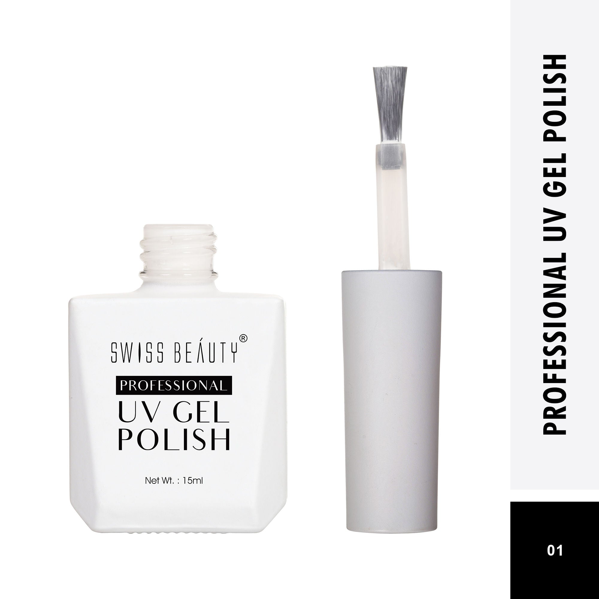 Swiss Beauty Professional UV Gel Nail Polish - Shade-01
