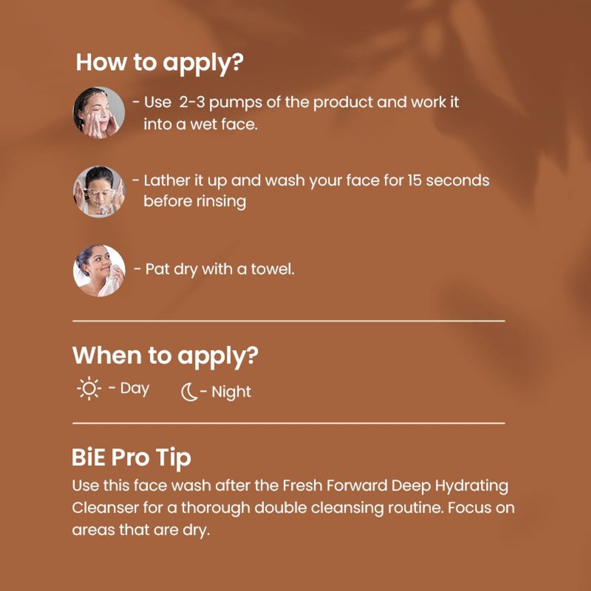 BiE Vin Rouge- Renewing Face Wash